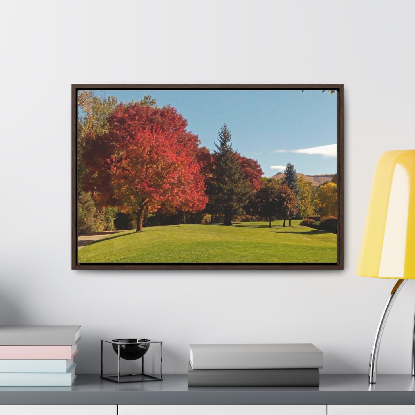 Autumn Lawn Gallery Canvas Wraps Framed