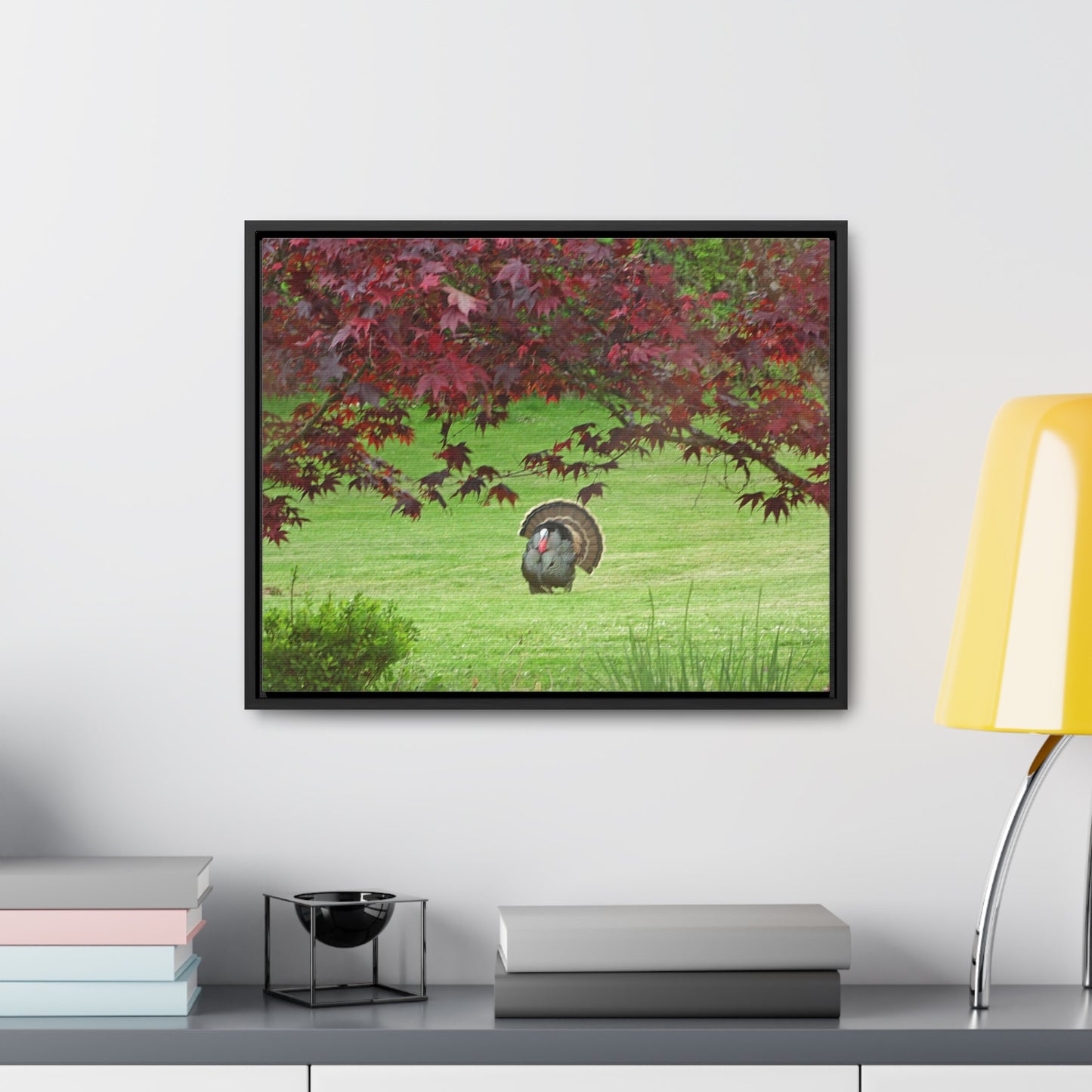 Autumn Turkey Gallery Canvas Wraps Framed