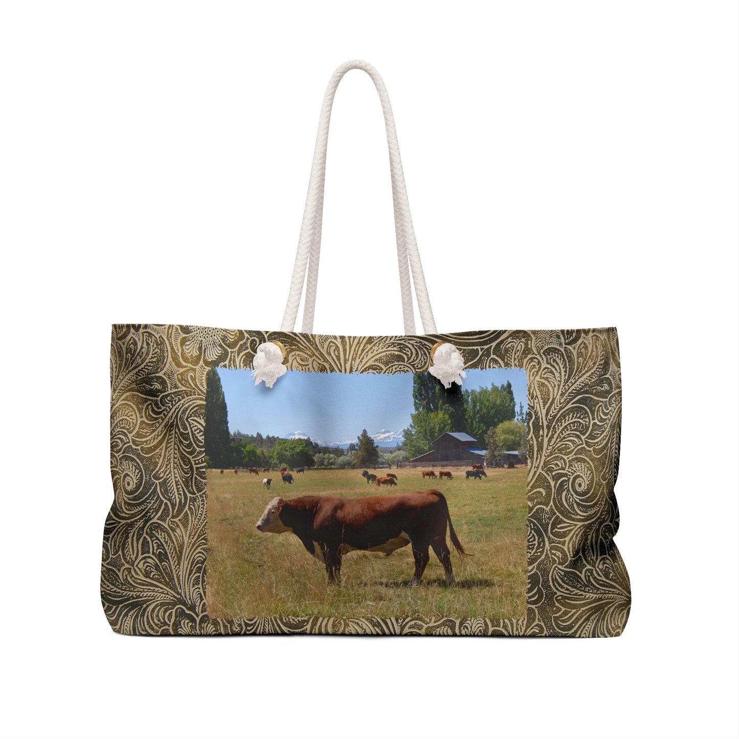 King Of The Pasture Weekender Bag