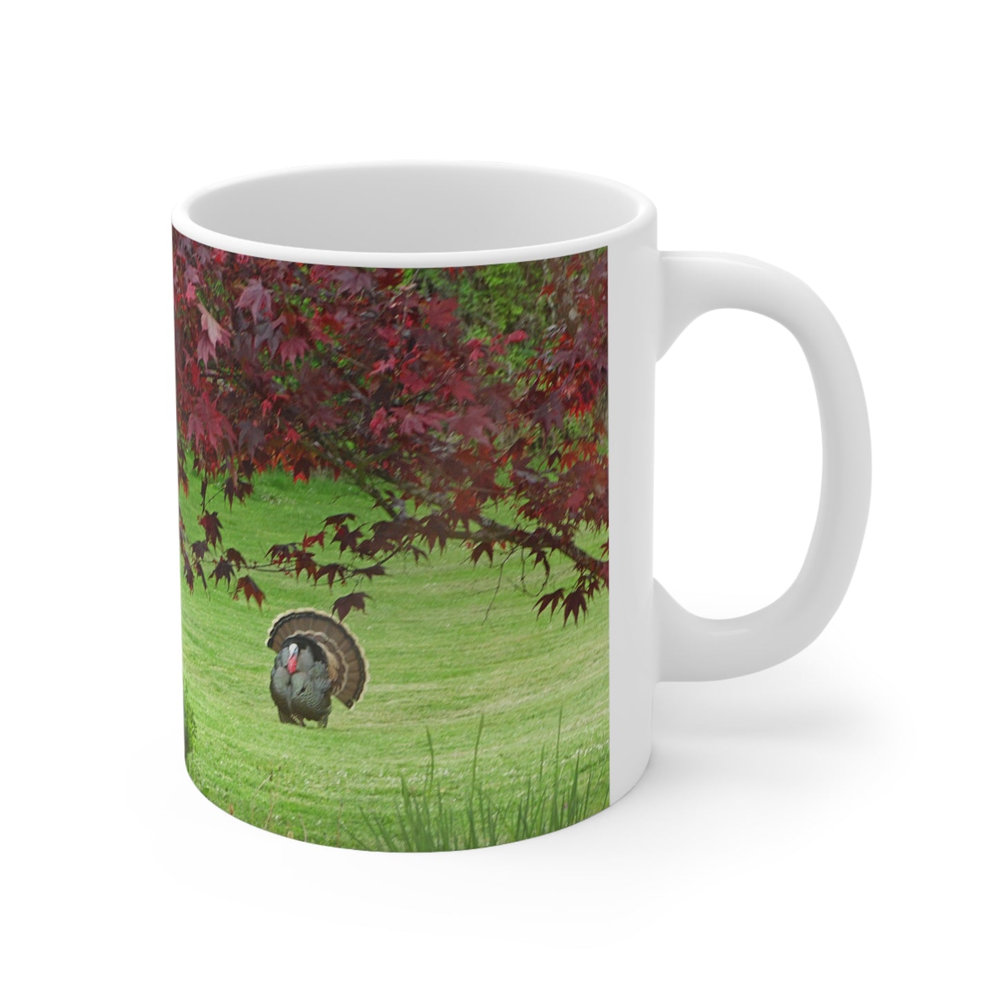 Autumn Turkey Ceramic Mug 11oz