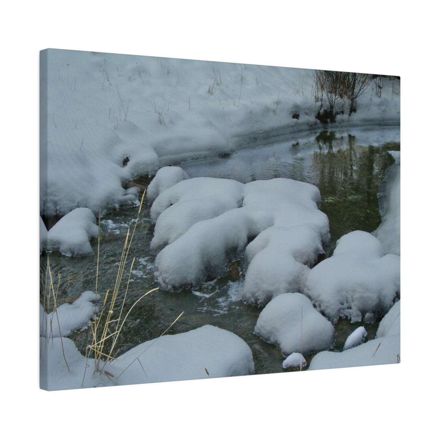 Snowy Islands Matte Canvas