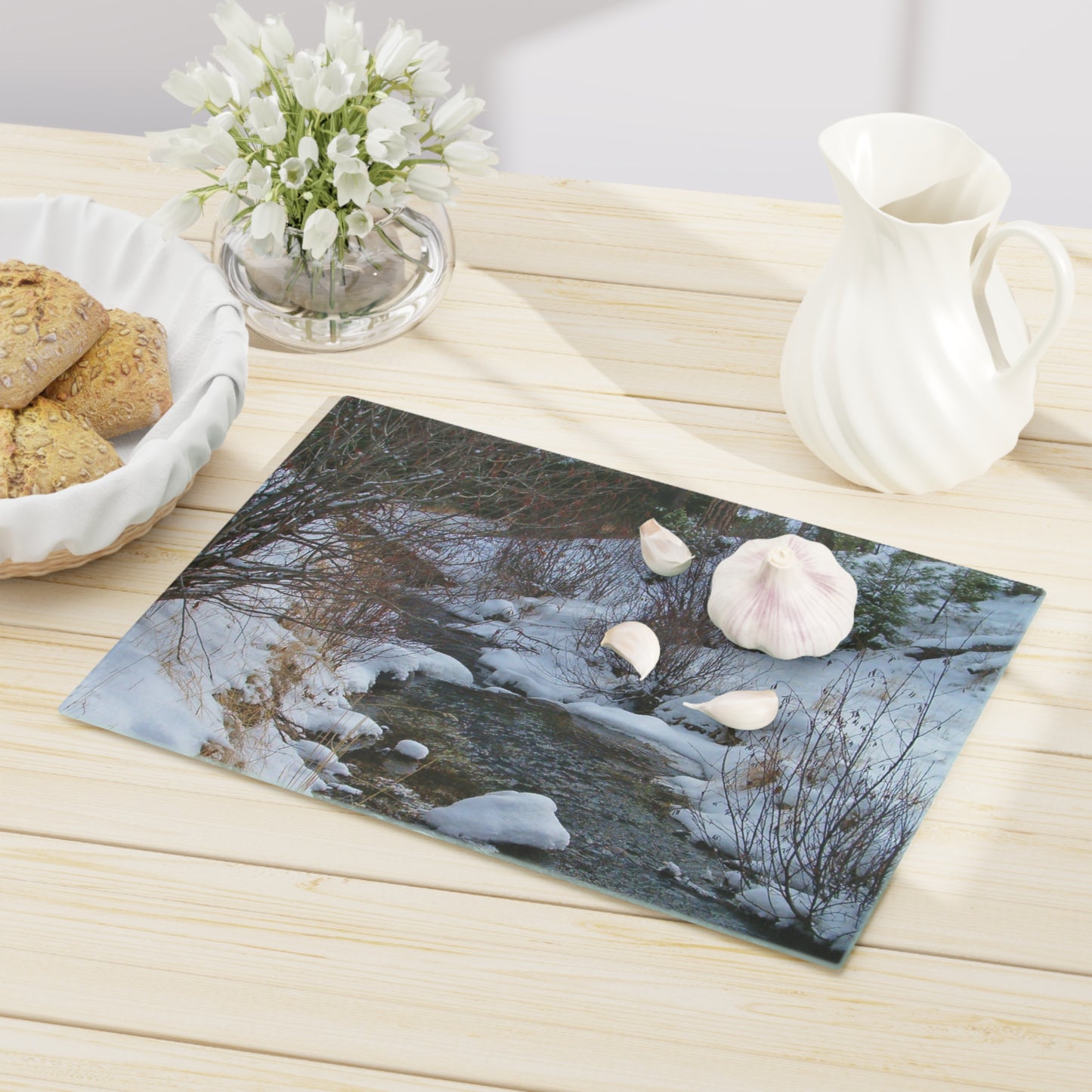 Snowy Creek Cutting Board Dishwasher Safe