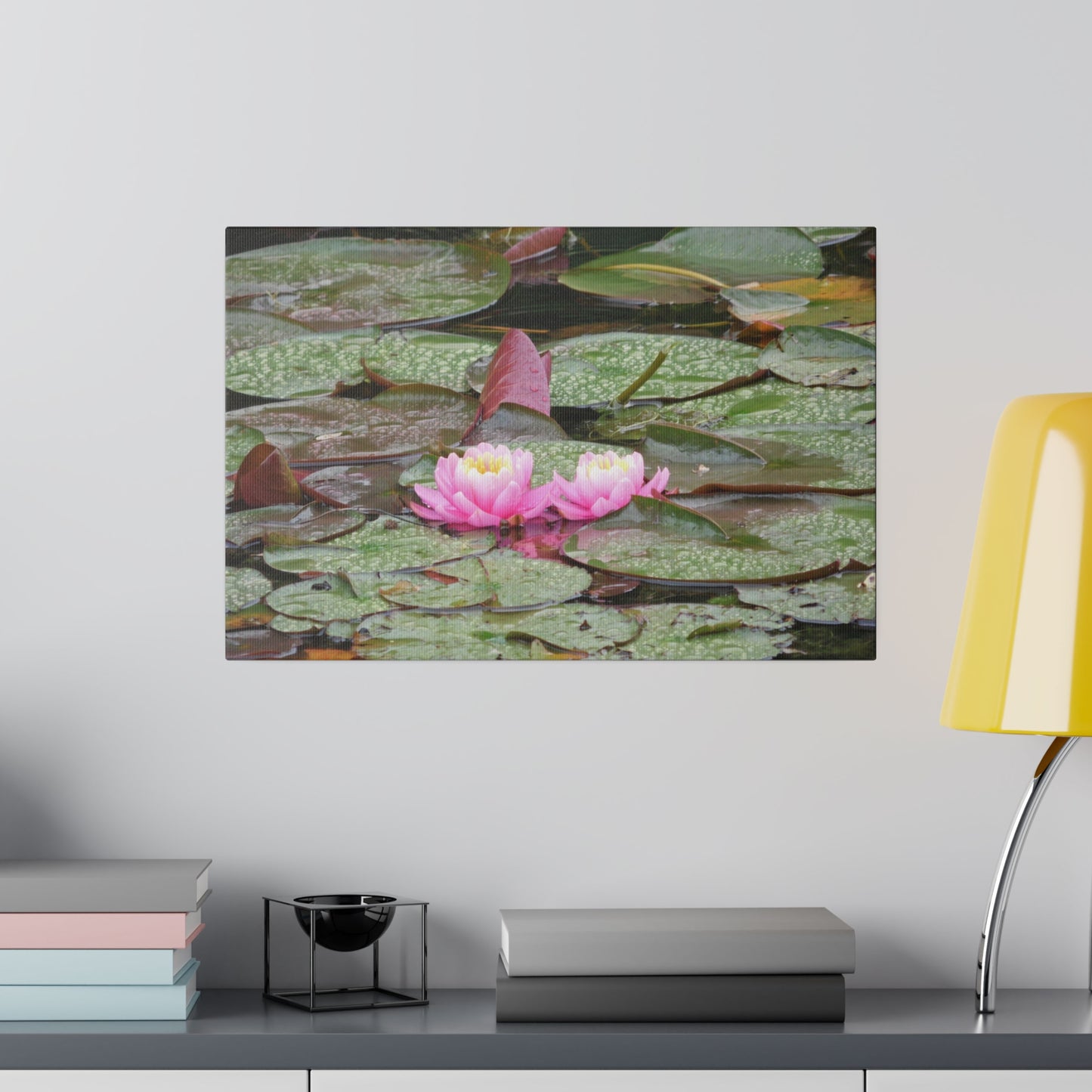 Water Lilies Matte Canvas