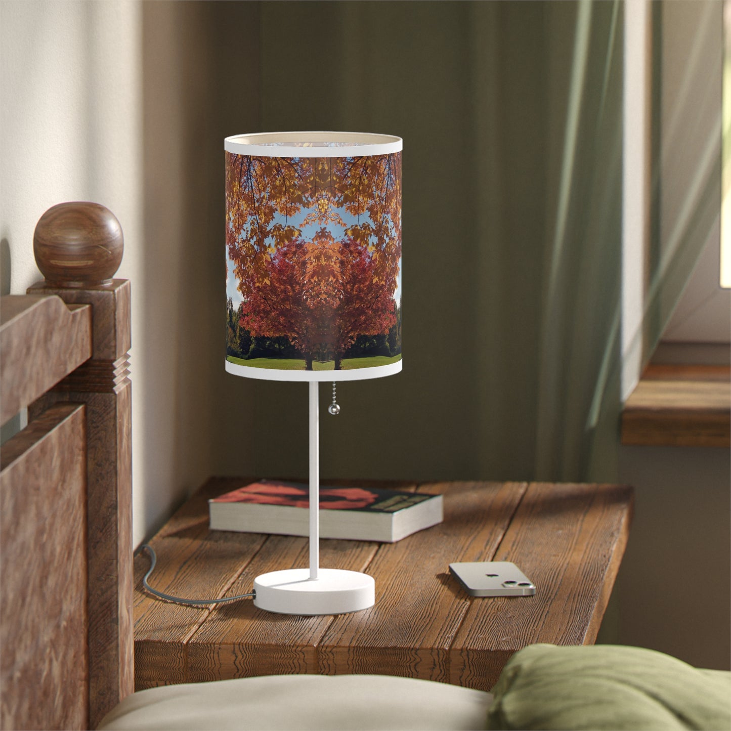 Autumn Light Lamp on a Stand