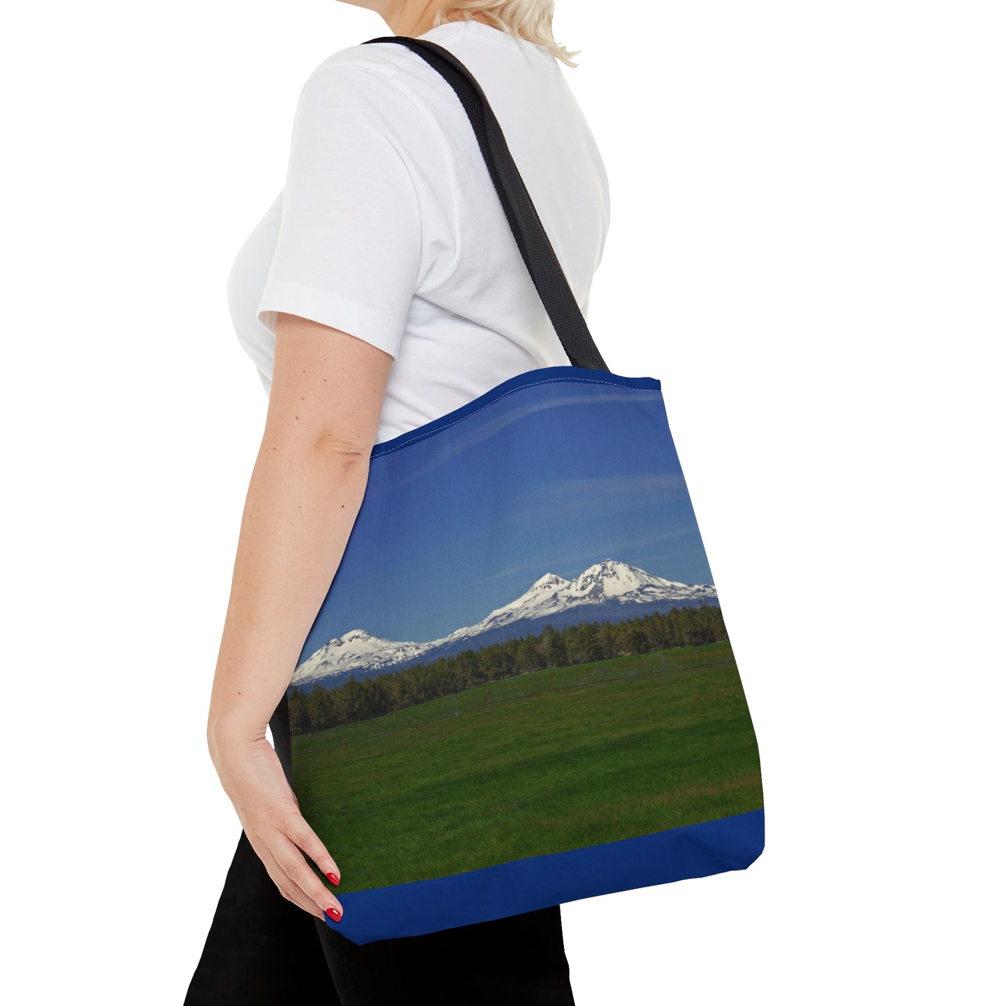 Mountain Field Tote Bag