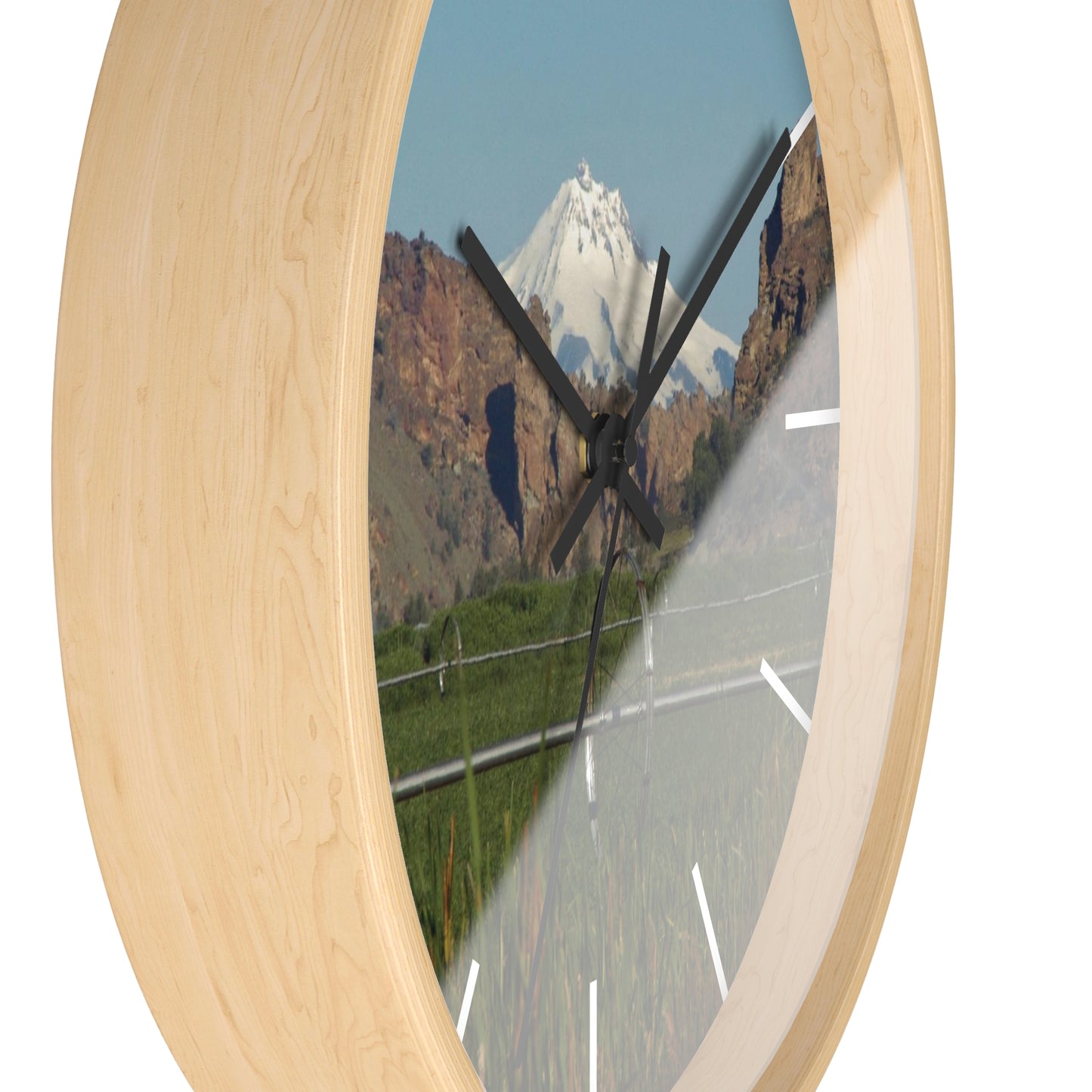 Mountain & Rocky Cliffs Wall Clock
