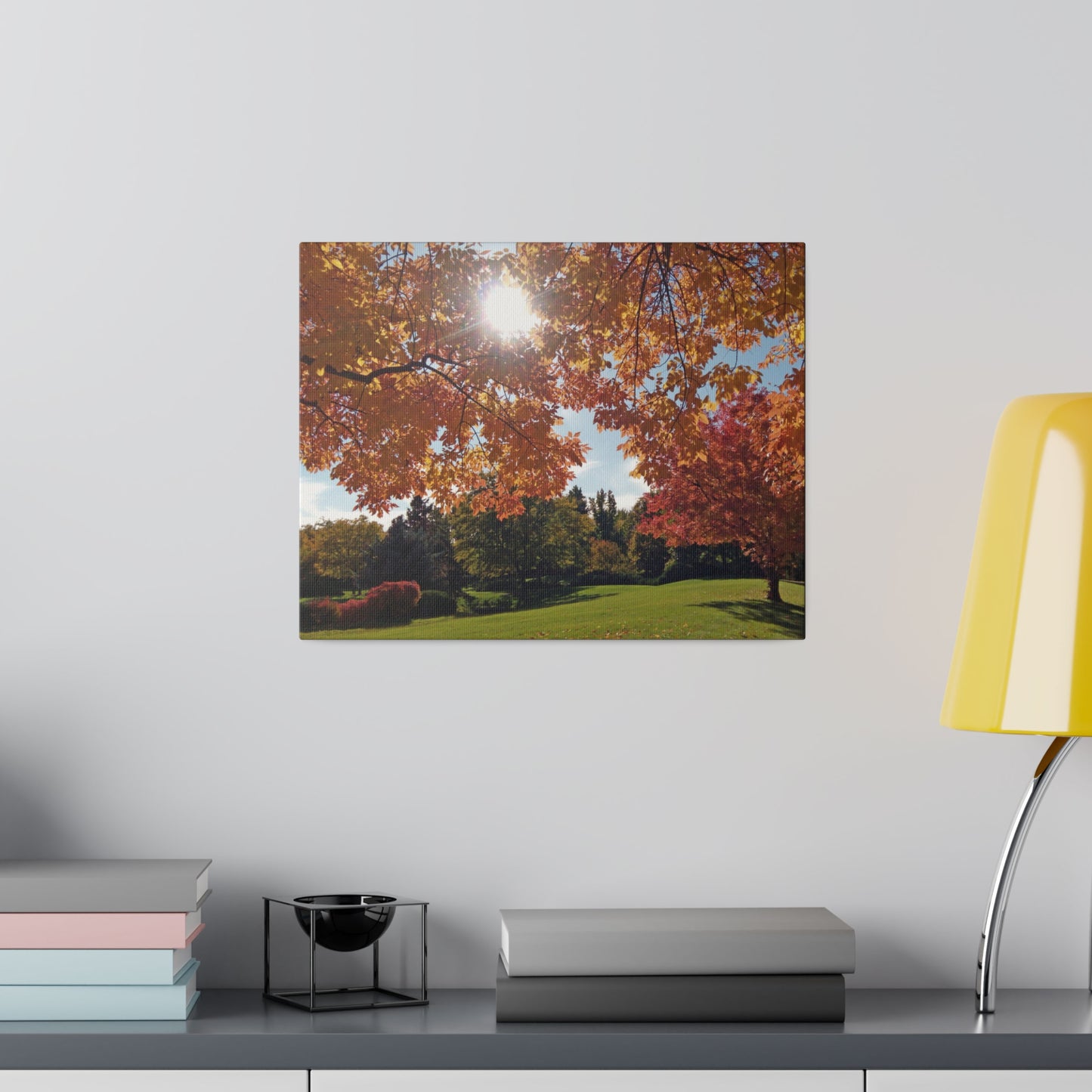 Autumn Light Matte Canvas