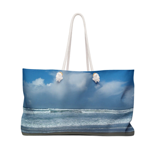 Blue Sky Beach Weekender Bag
