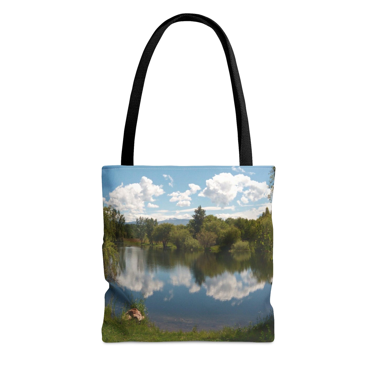 Peaceful Pond Tote Bag