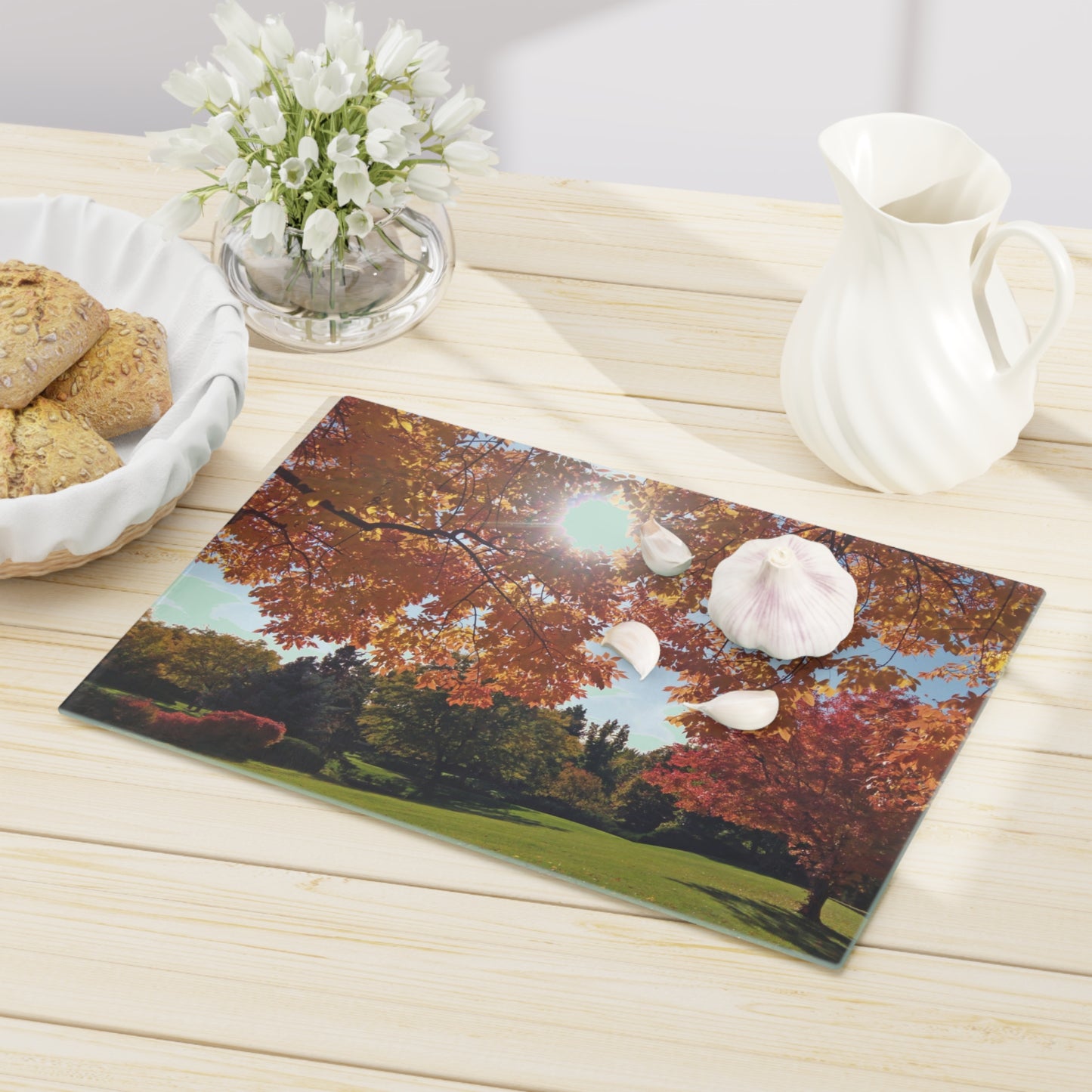 Autumn Light Cutting Board Dishwasher Safe