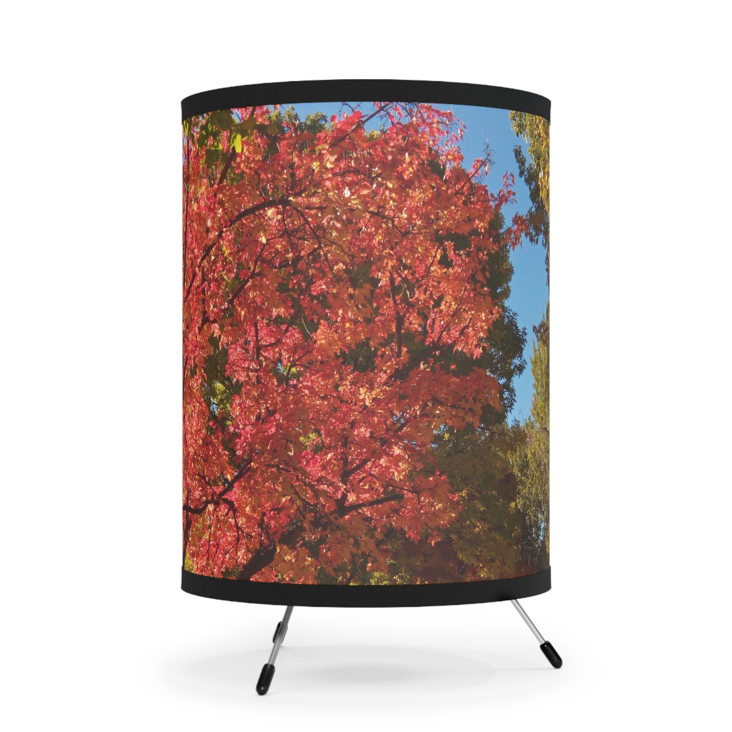 Autumn Glow Tripod Lamp