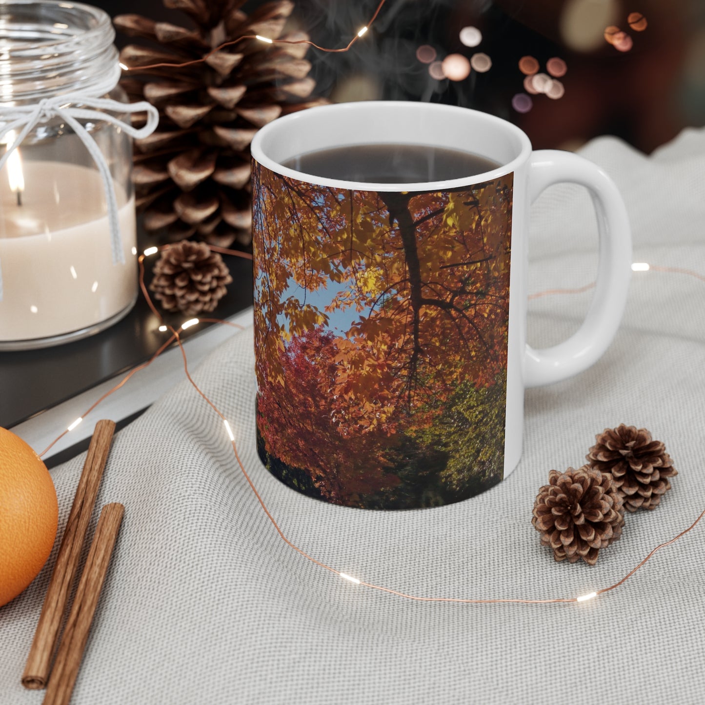 Autumn Light Ceramic Mug 11oz