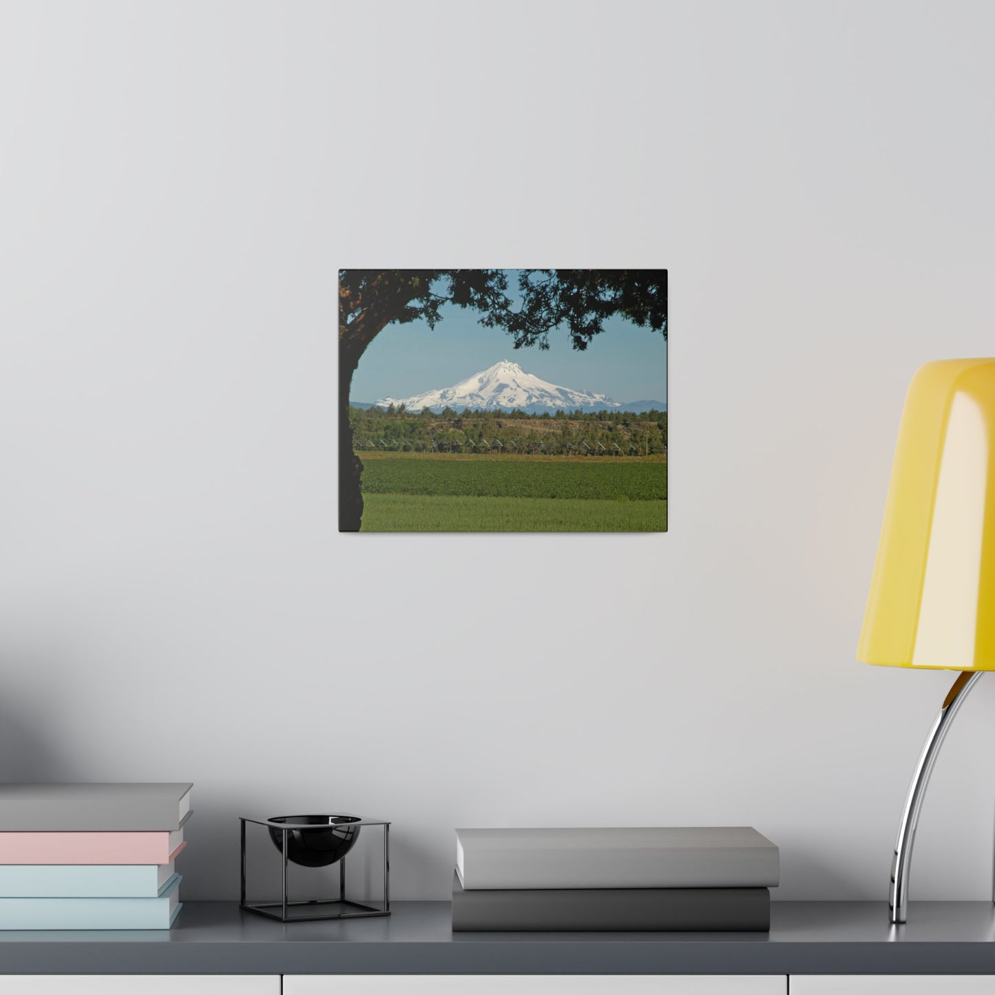 Juniper Framed Mountain Matte Canvas