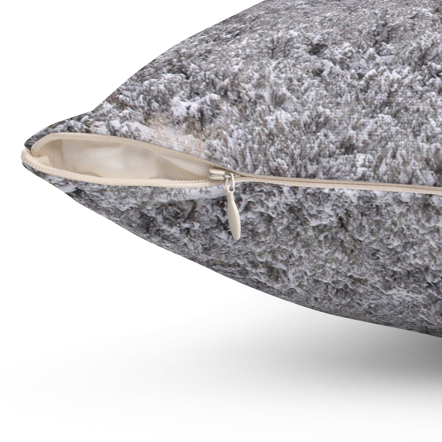 Winter Cliff Spun Polyester Square Pillow
