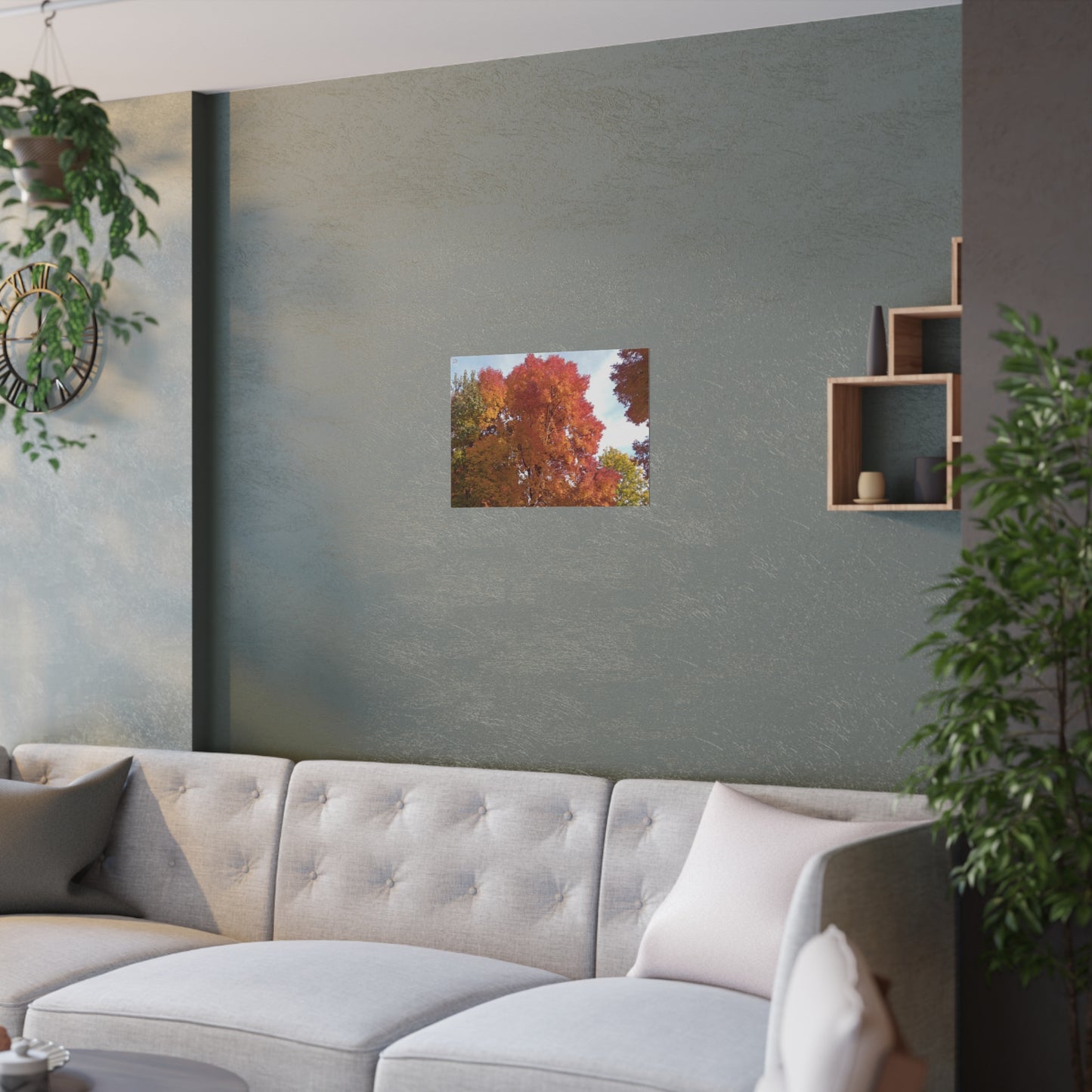 Autumn Radiance Satin Posters