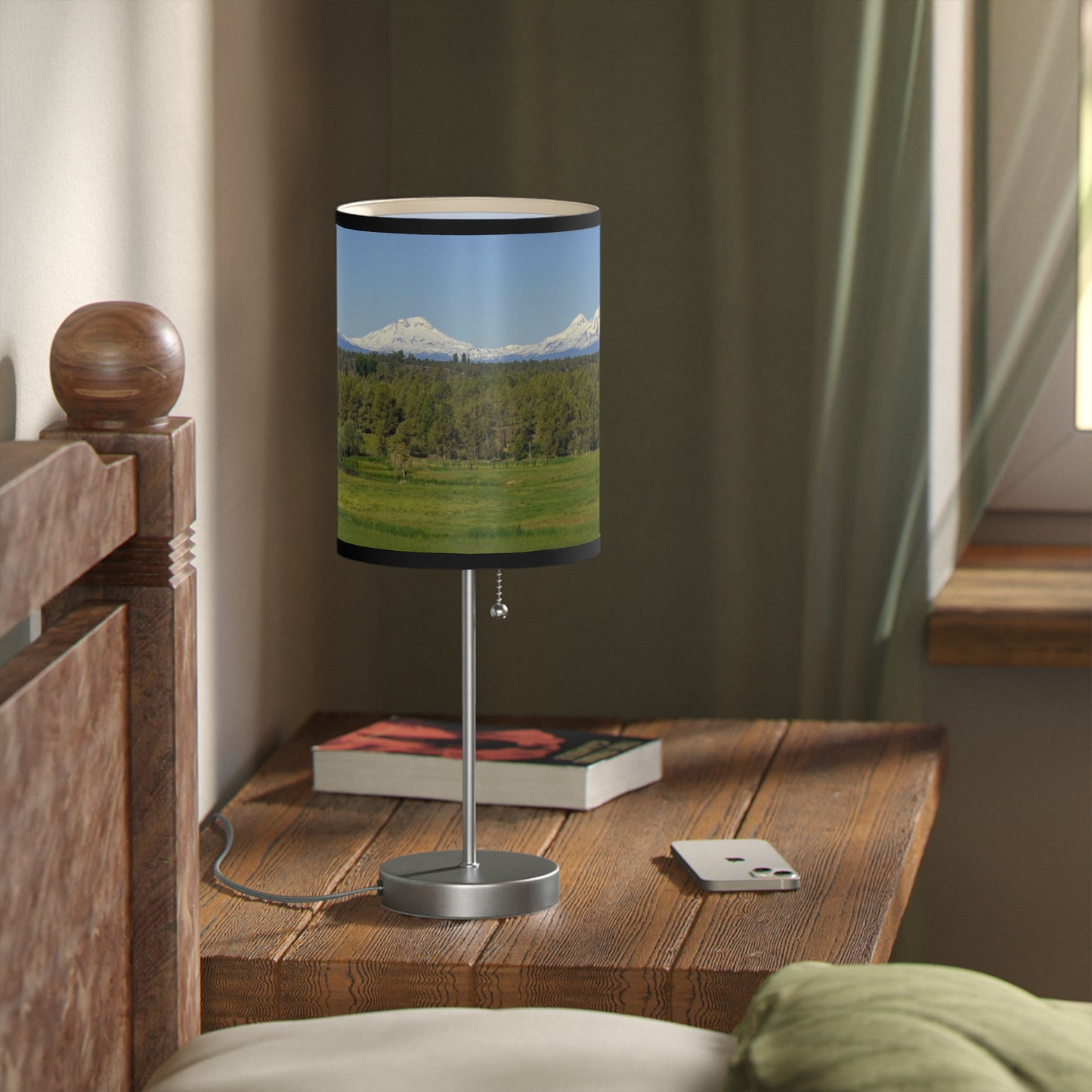 Mountain Meadow Lamp on a Stand