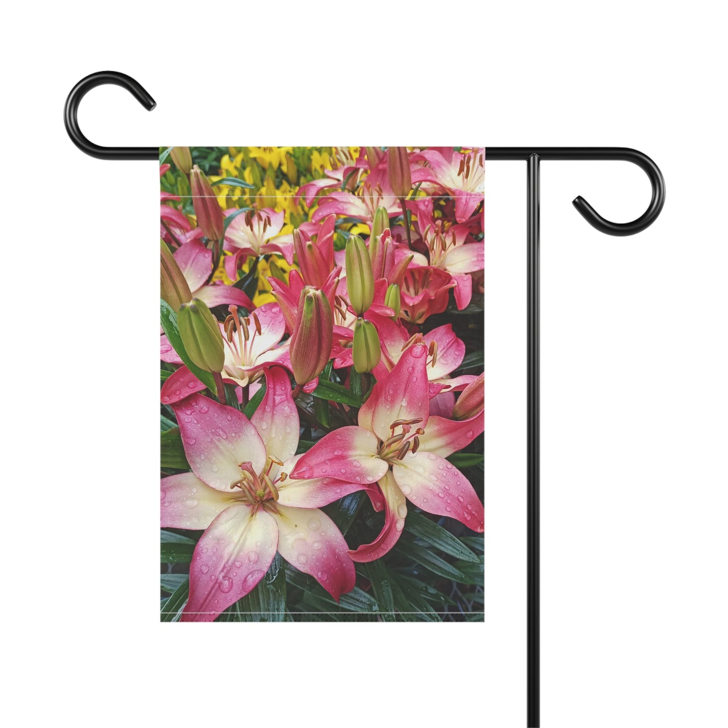 Lovely Lilies Garden & House Banner