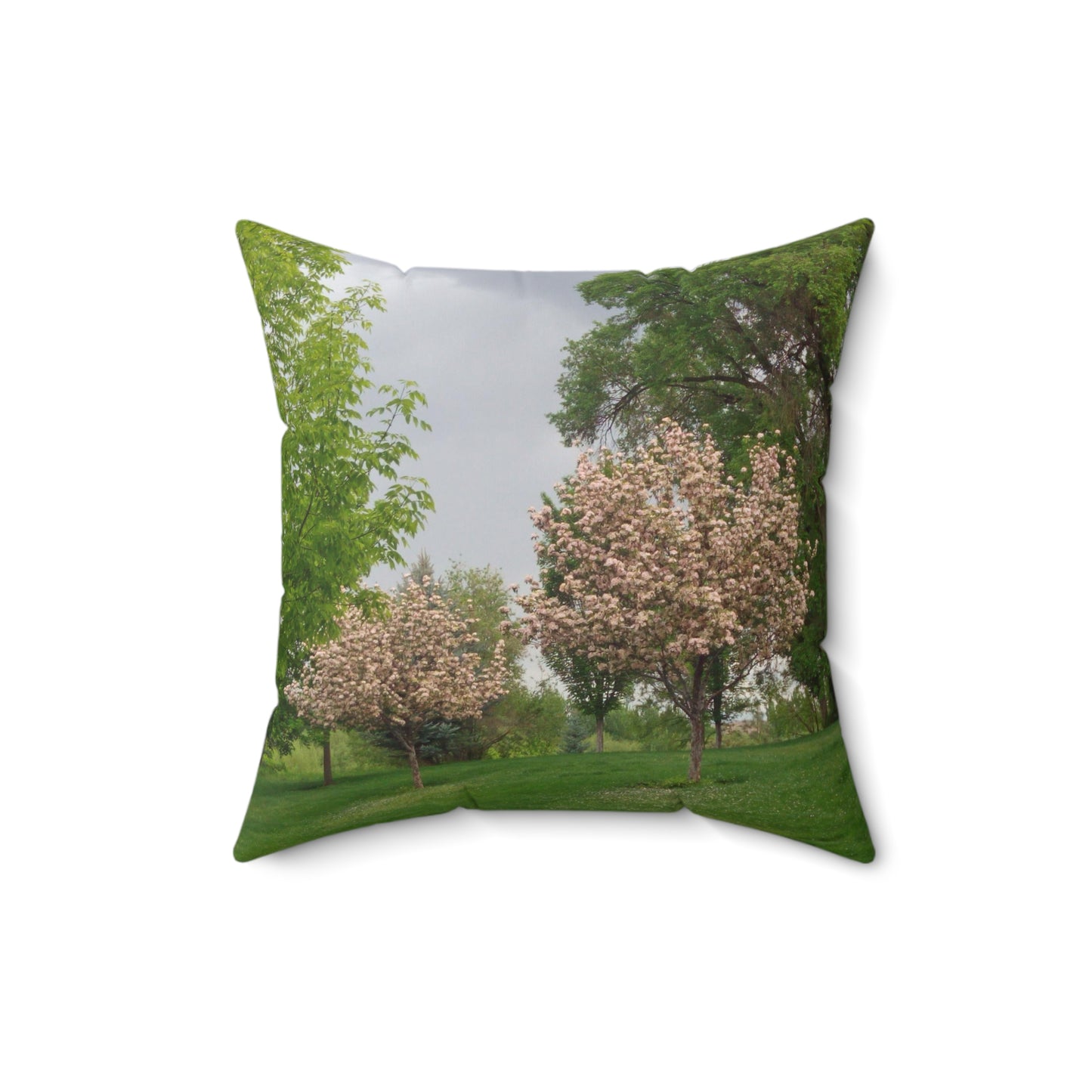 Spring In The Air Spun Polyester Square Pillow