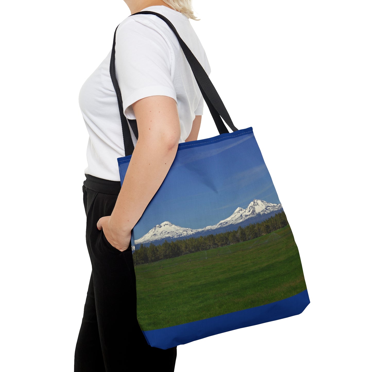 Mountain Field Tote Bag