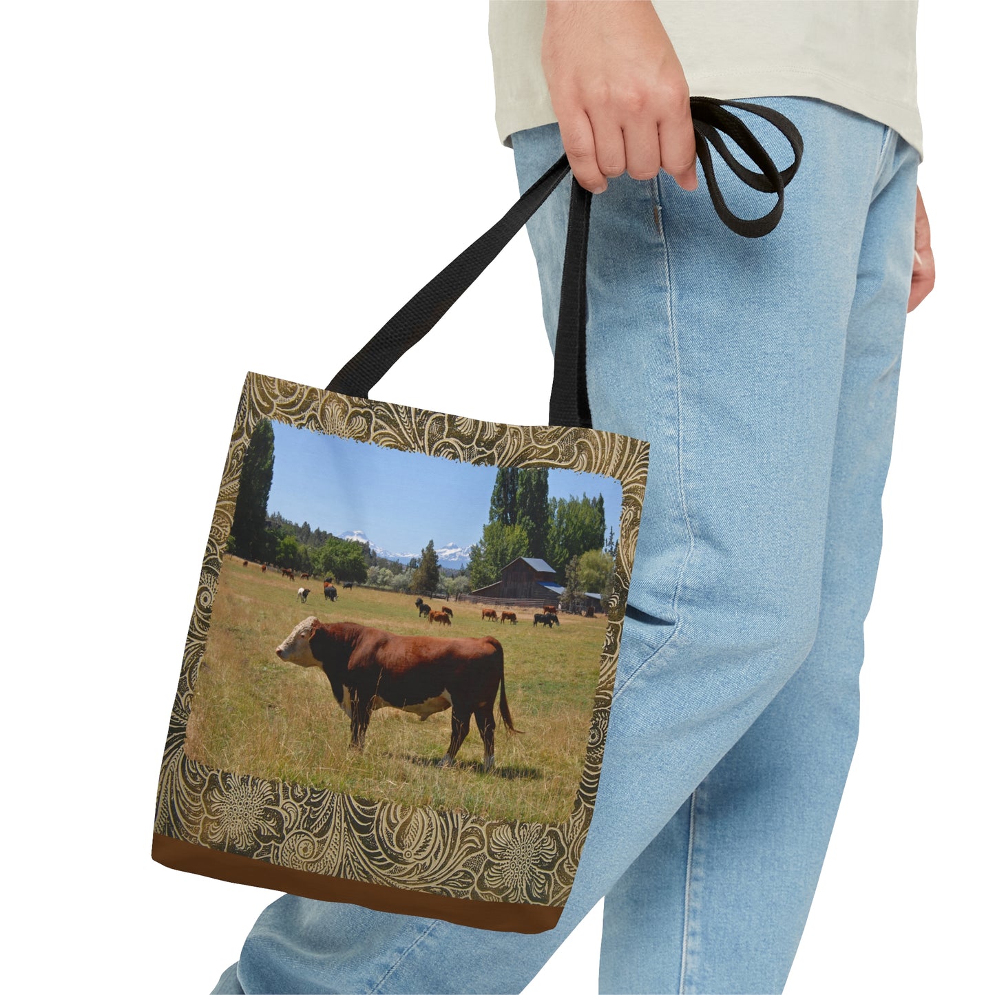 King Of The Pasture Tote Bag