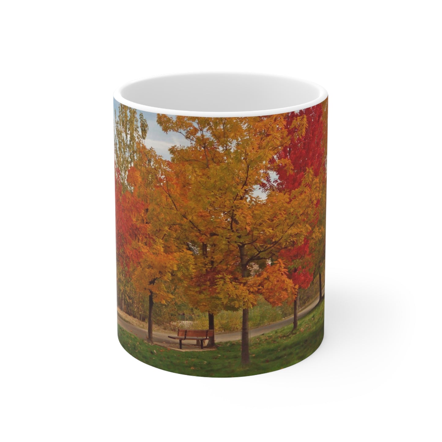 Autumn Serenity Ceramic Mug 11oz