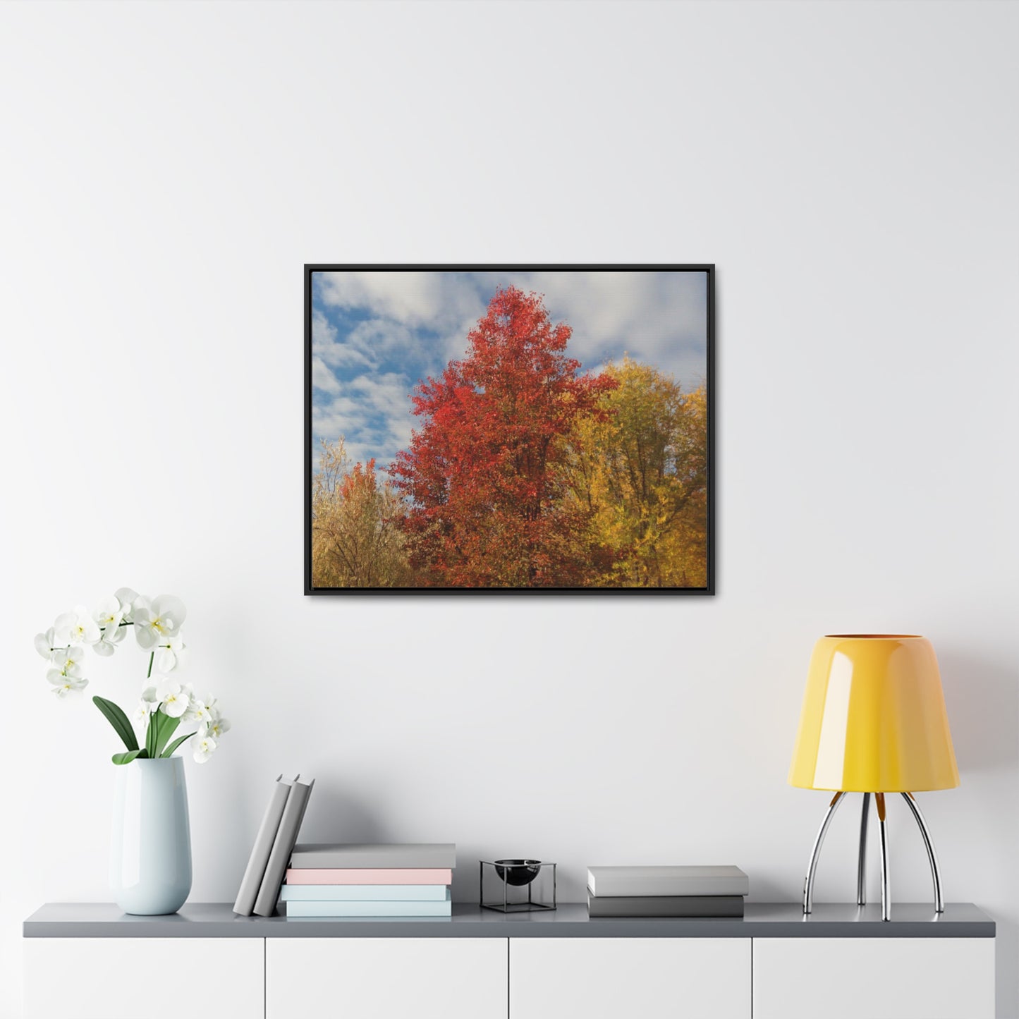 Autumn Sky Gallery Canvas Wraps Framed
