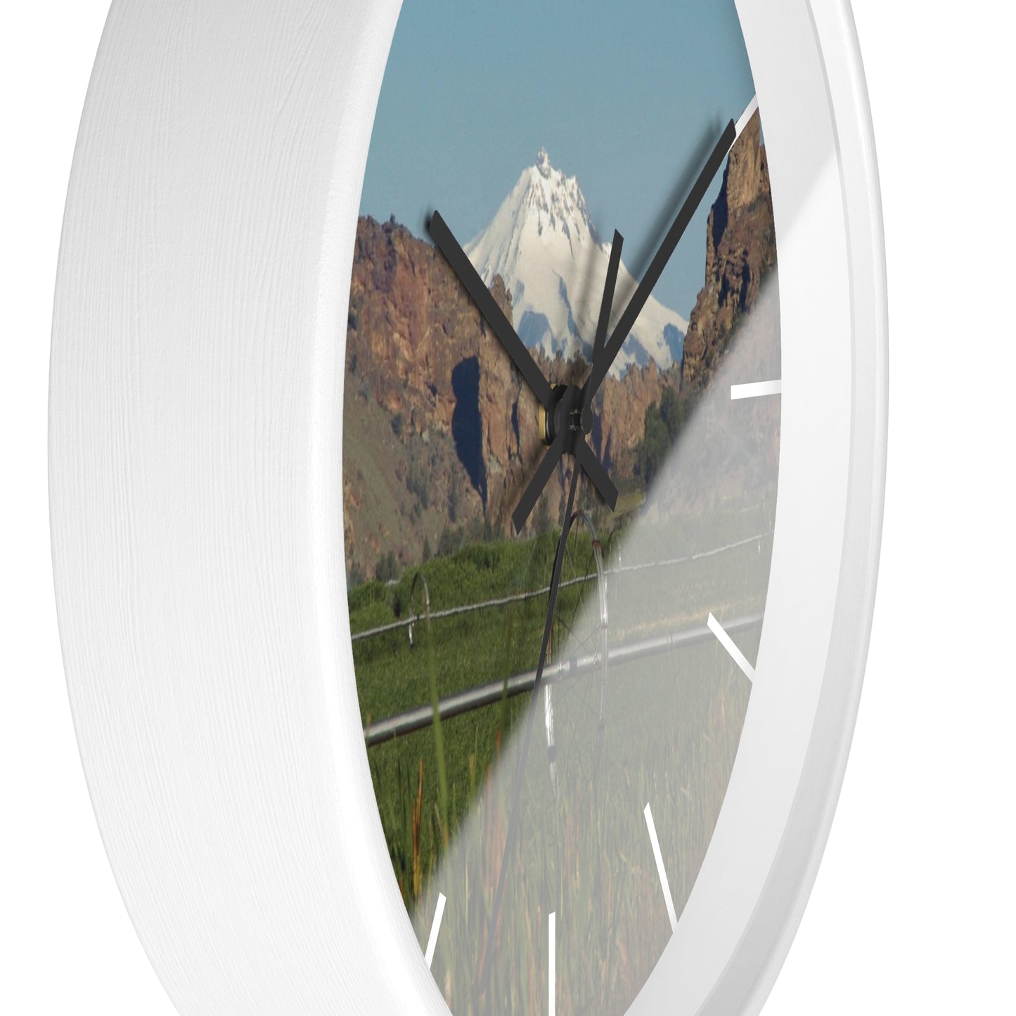 Mountain & Rocky Cliffs Wall Clock