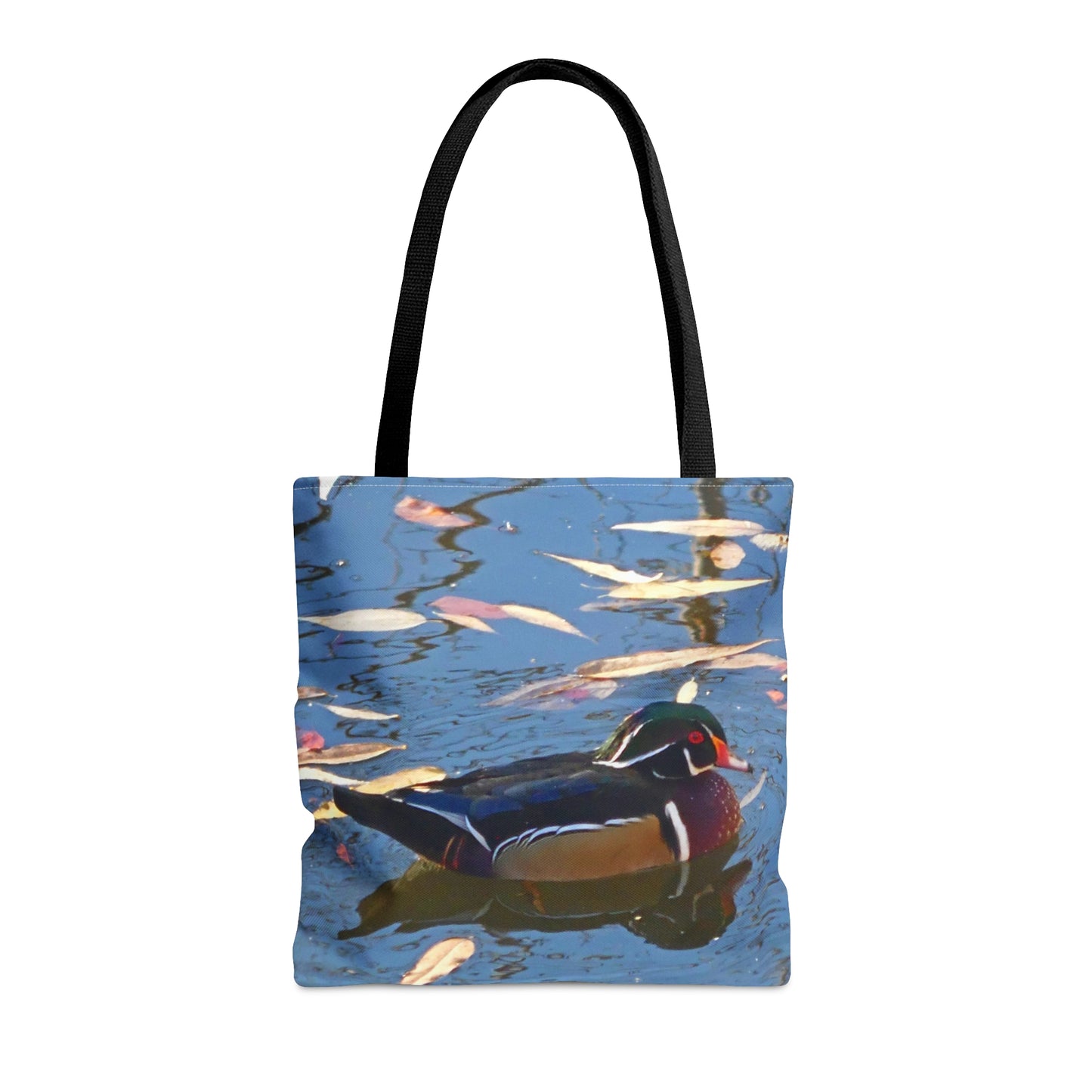 Autumn Wood Duck Tote Bag