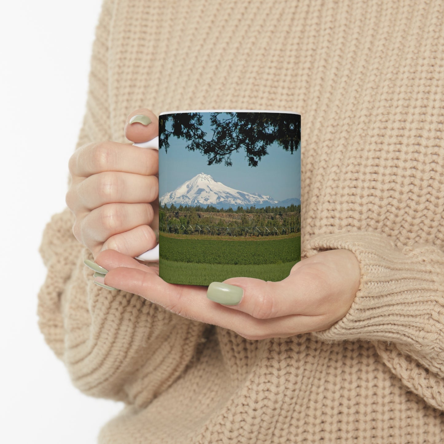 Juniper Framed Mountain Ceramic Mug 11oz