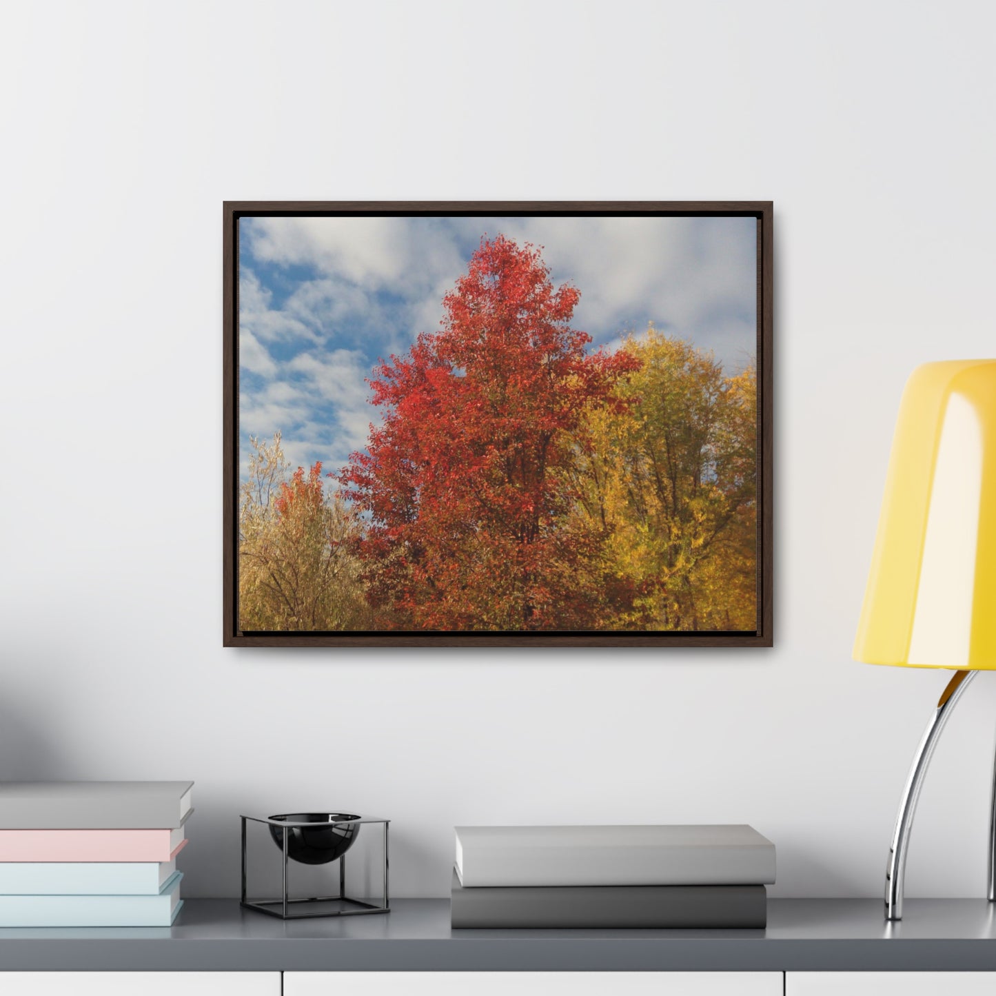 Autumn Sky Gallery Canvas Wraps Framed