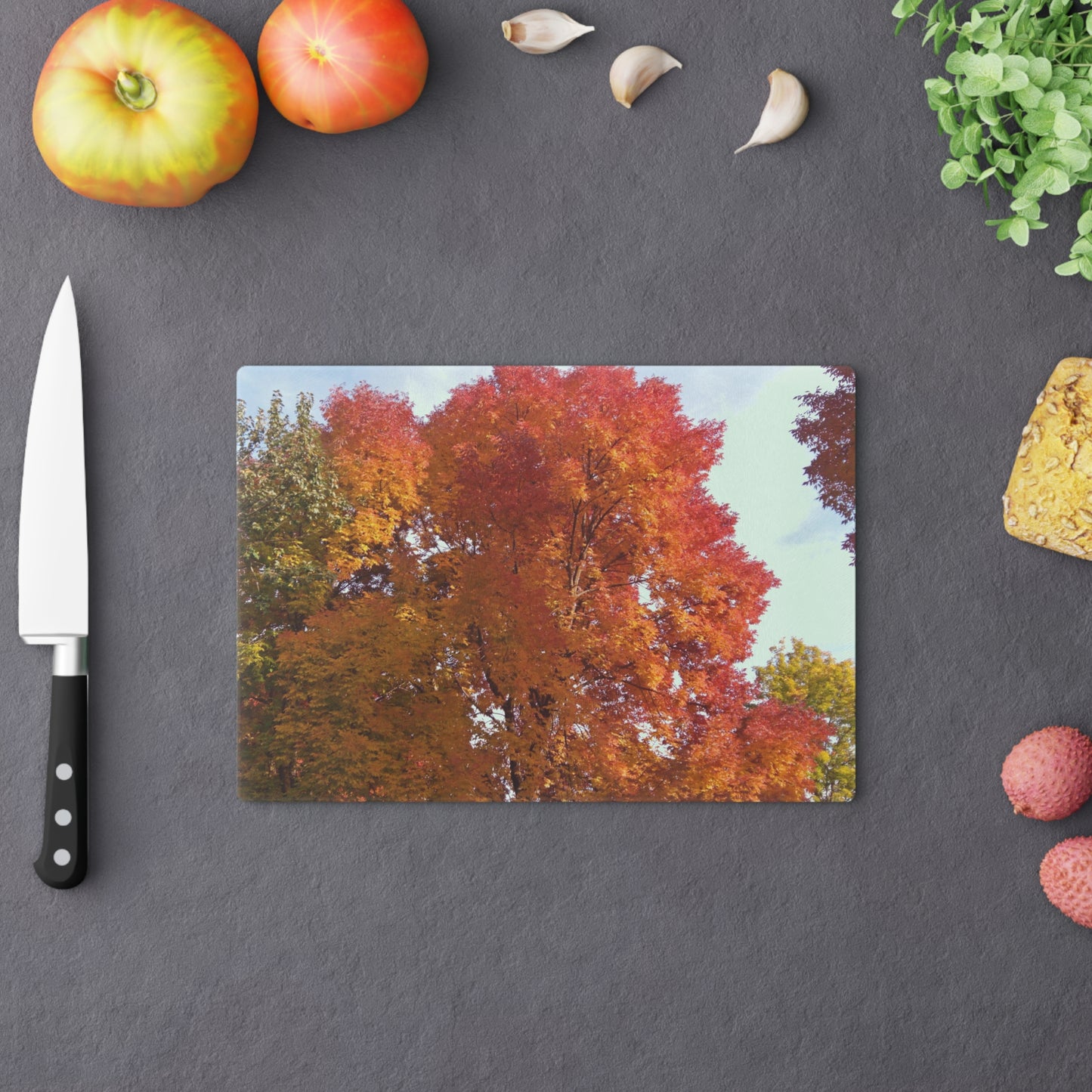 Autumn Radiance Cutting Board Dishwasher Safe