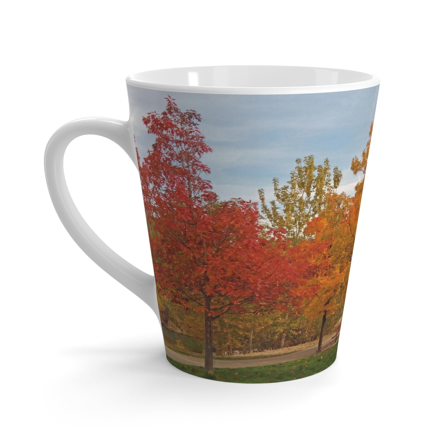 Autumn Serenity Latte Mug