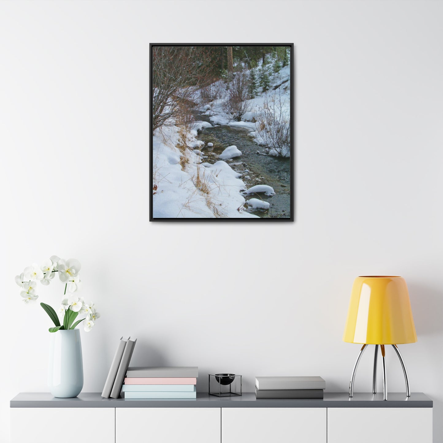 Snowy Creek Gallery Canvas Wraps Framed