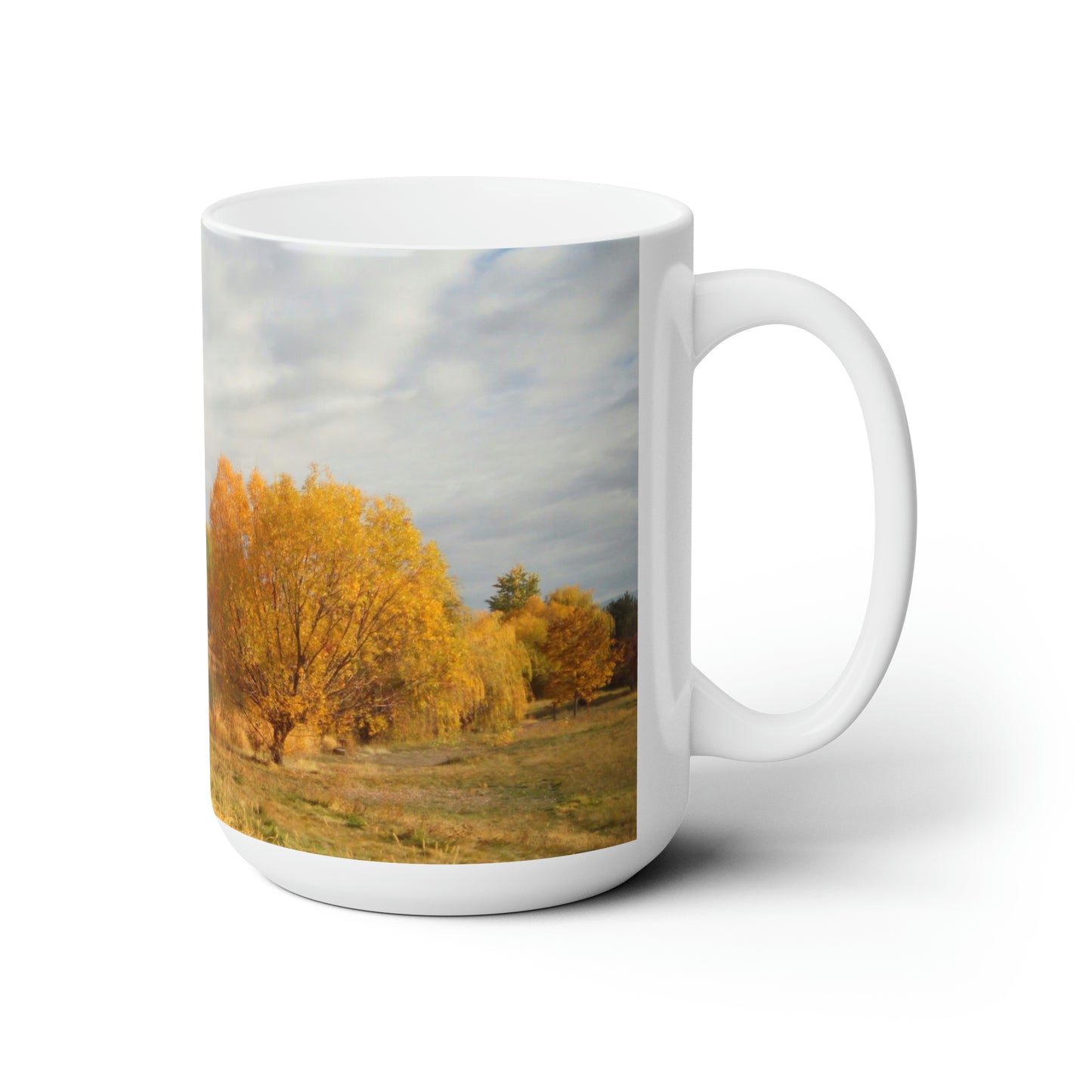Autumn Sunlight Ceramic Mug 15oz