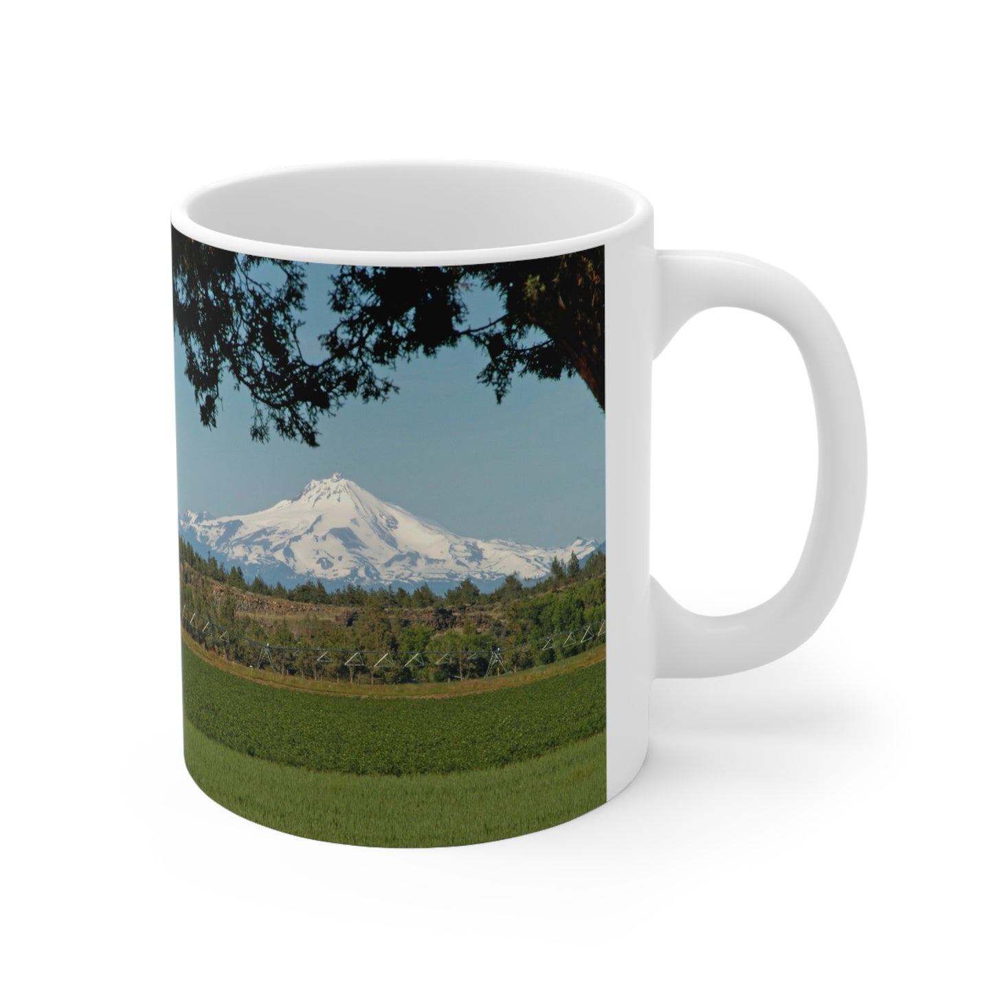 Juniper Framed Mountain Ceramic Mug 11oz