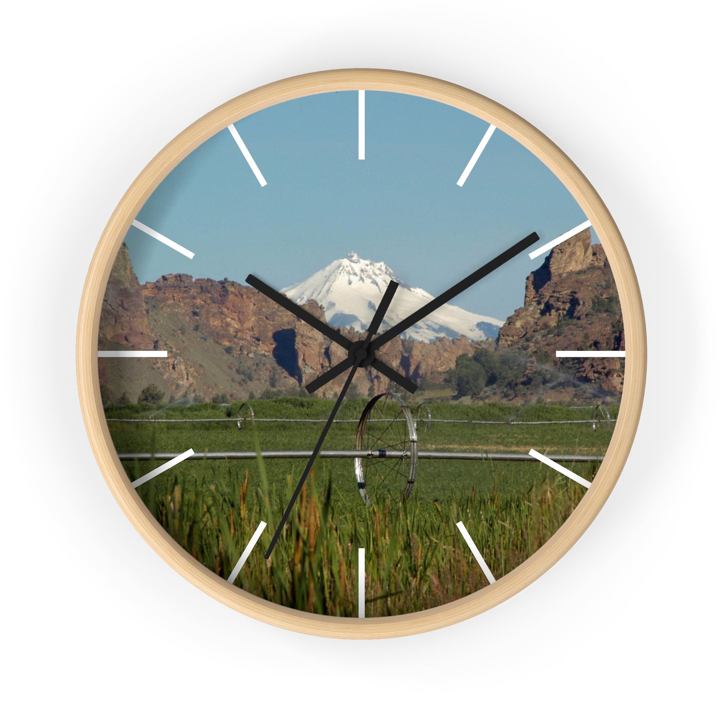 Mountain & Rocky Cliffs Wall Clock