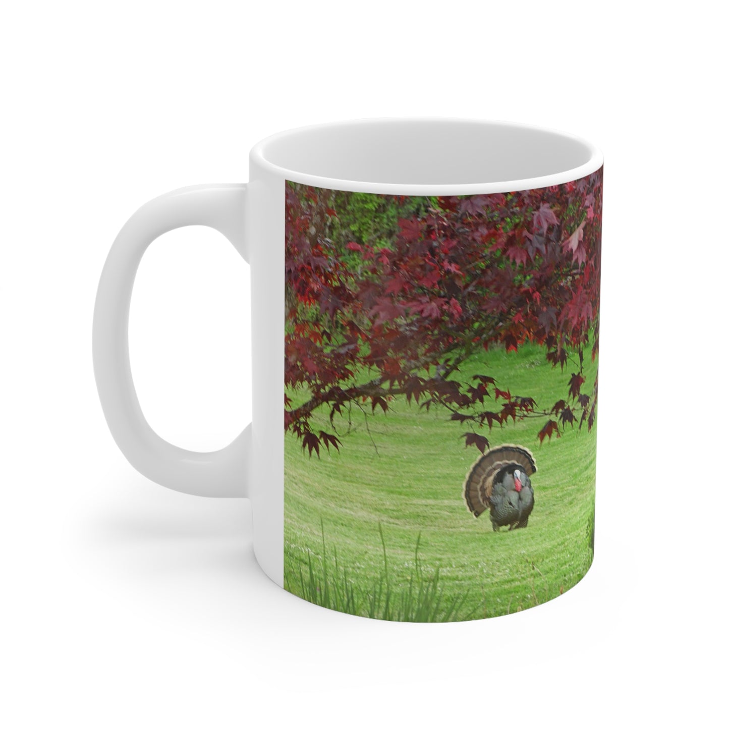 Autumn Turkey Ceramic Mug 11oz