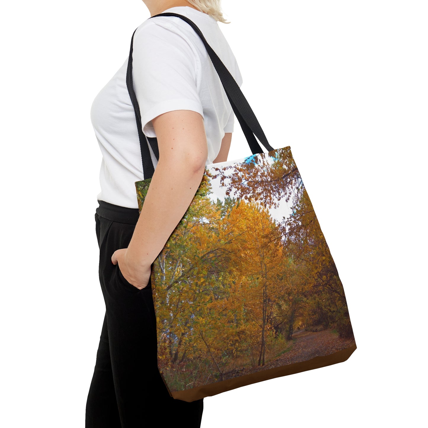 Autumn Lane Tote Bag