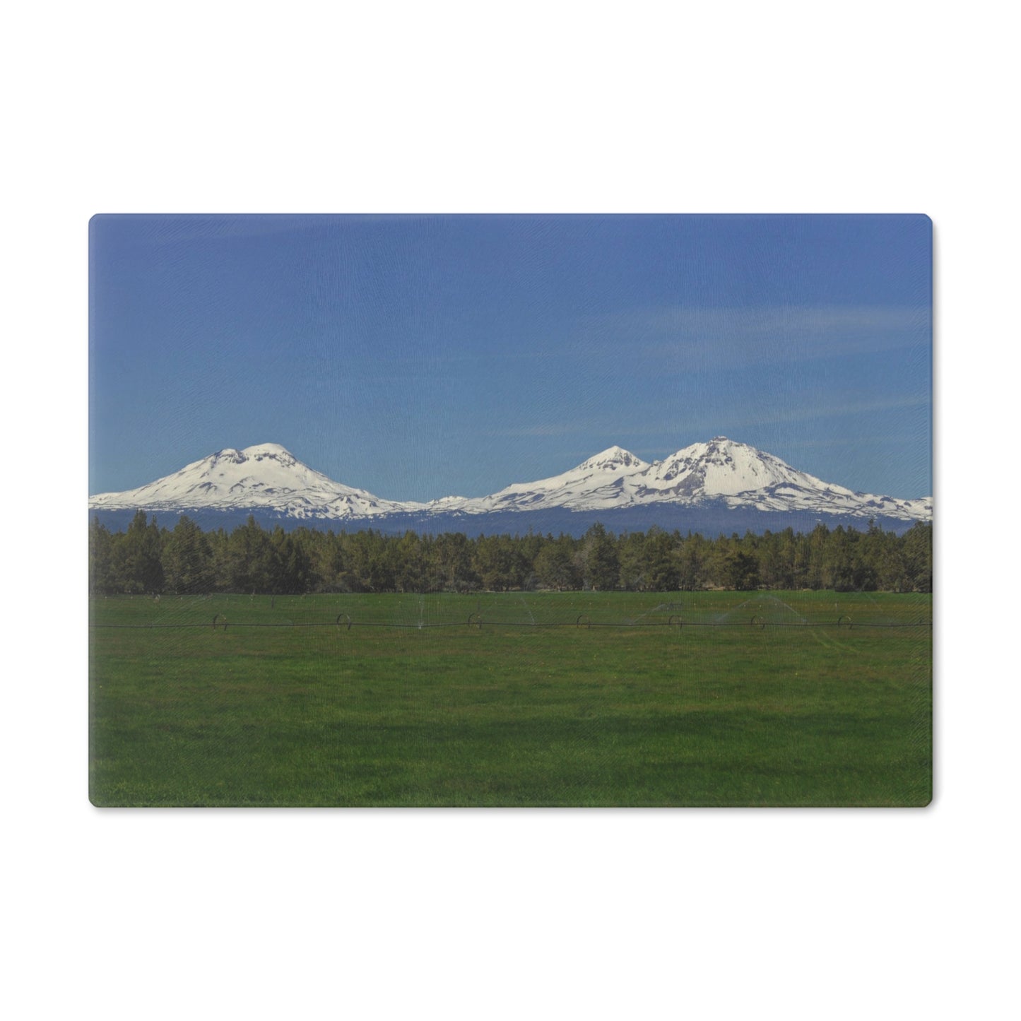 Mountain Field Cutting Board Dishwasher Safe