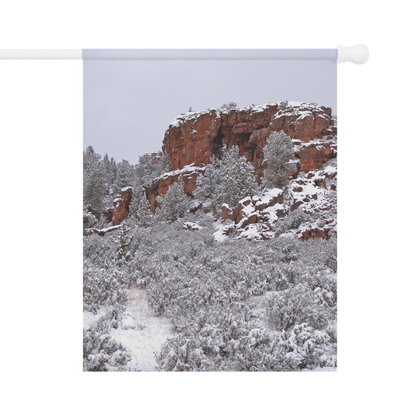 Winter Cliff Garden & House Banner