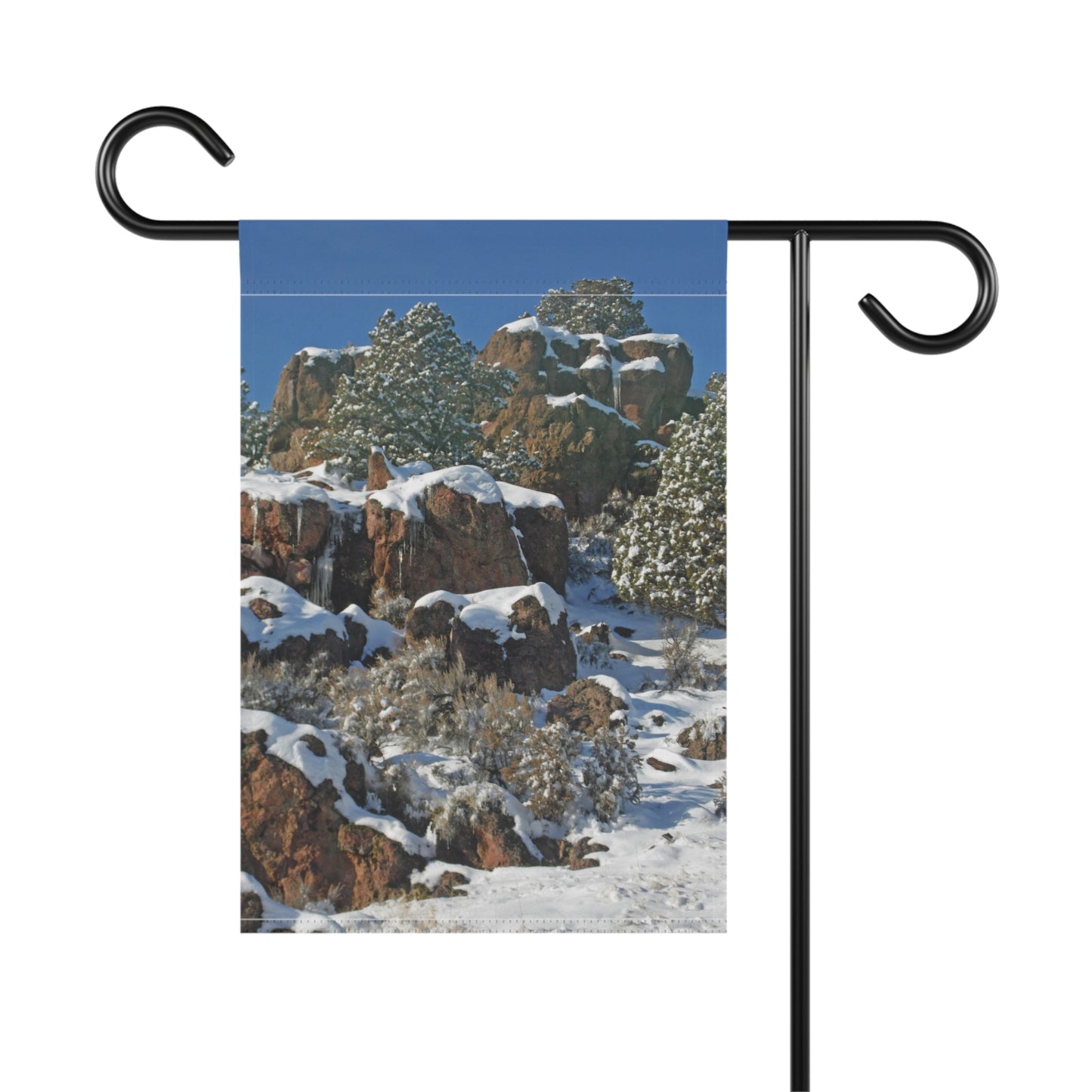 Icicle Rocks Garden & House Banner