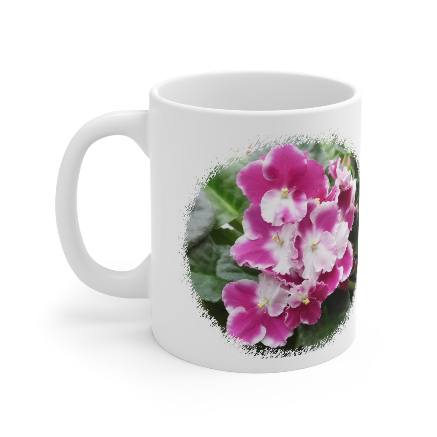 African Violets Ceramic Mug 11oz