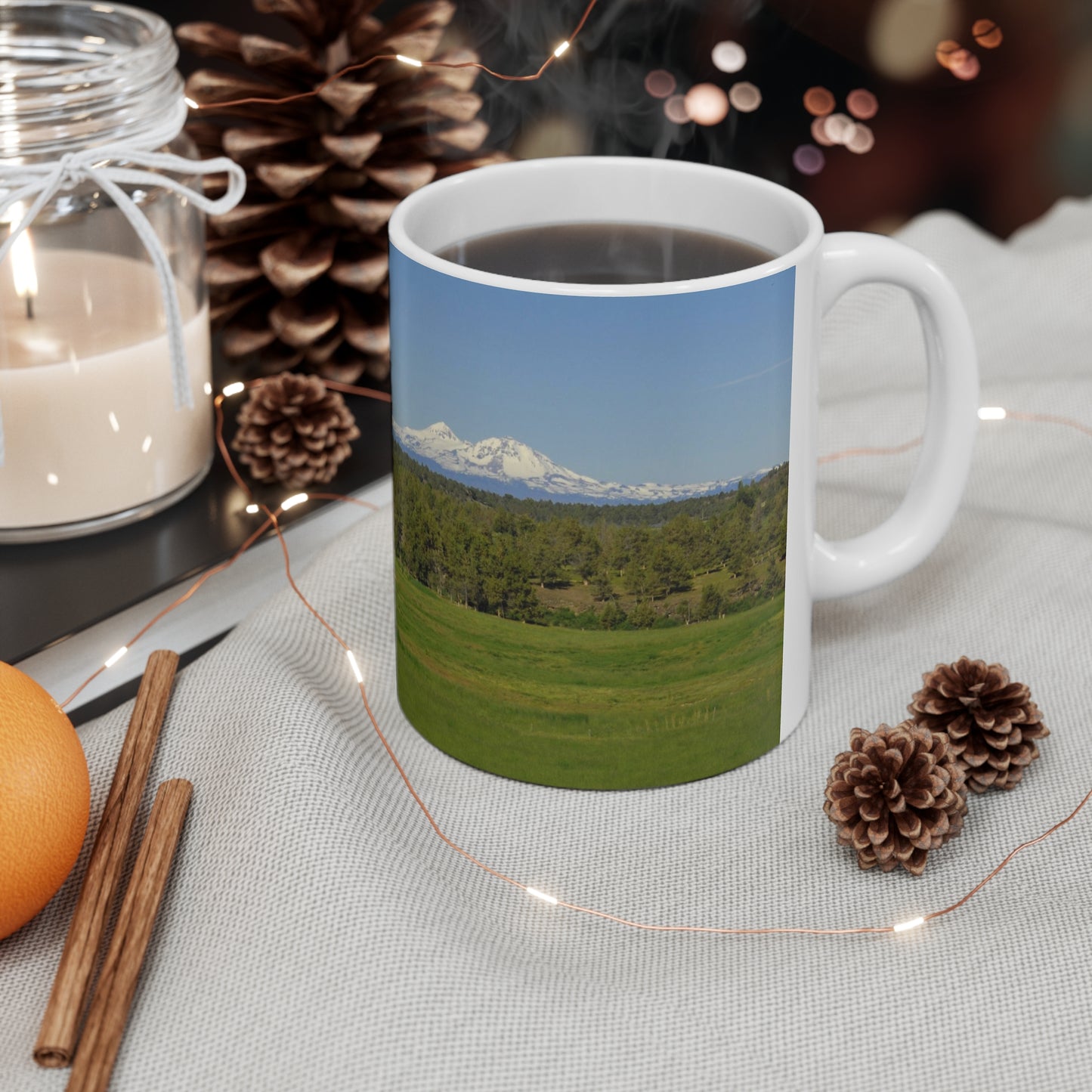 Mountain Meadow Ceramic Mug 11oz