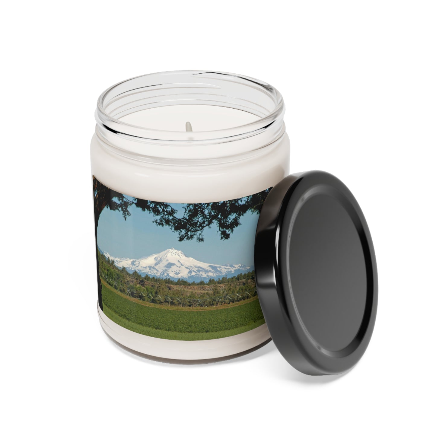 Juniper Framed Mountain Scented Soy Candle, 9oz