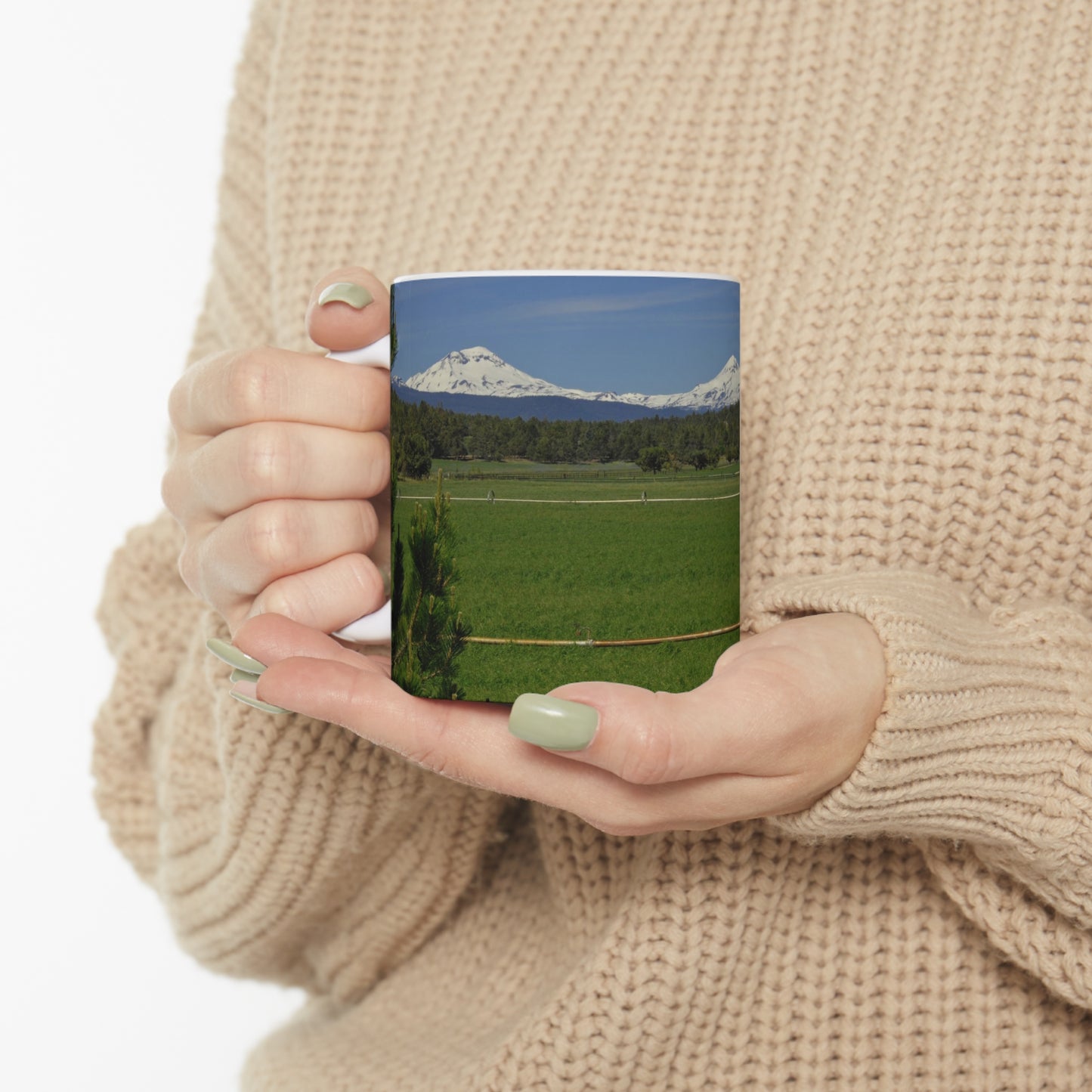 Mountain Pasture Ceramic Mug 11oz