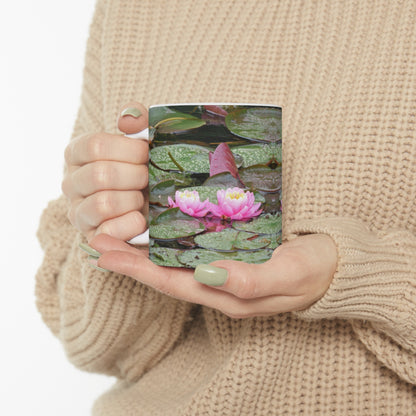 Water Lilies Ceramic Mug 11oz
