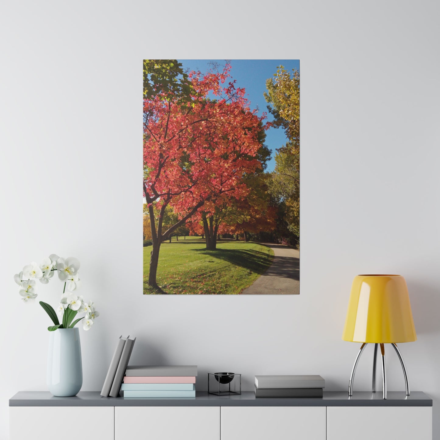 Autumn Glow Matte Canvas