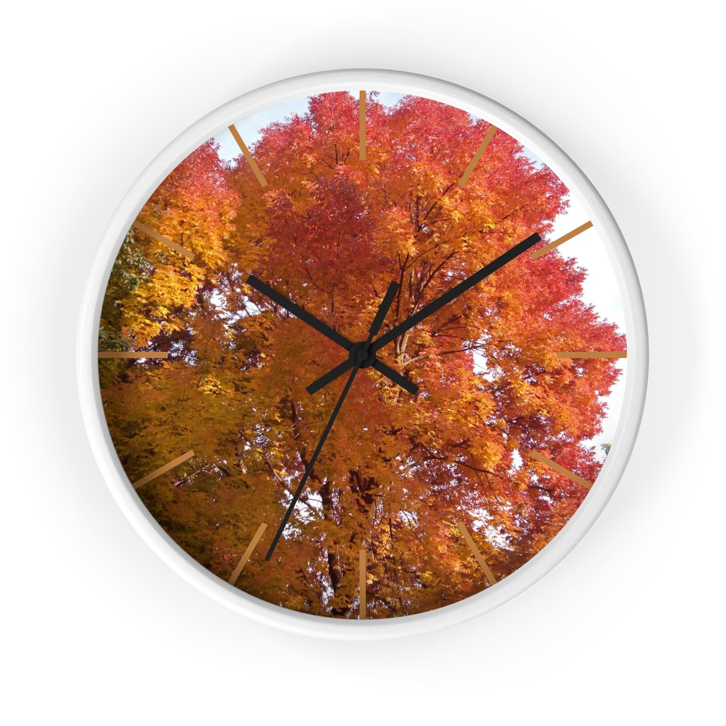 Autumn Radiance Wall Clock