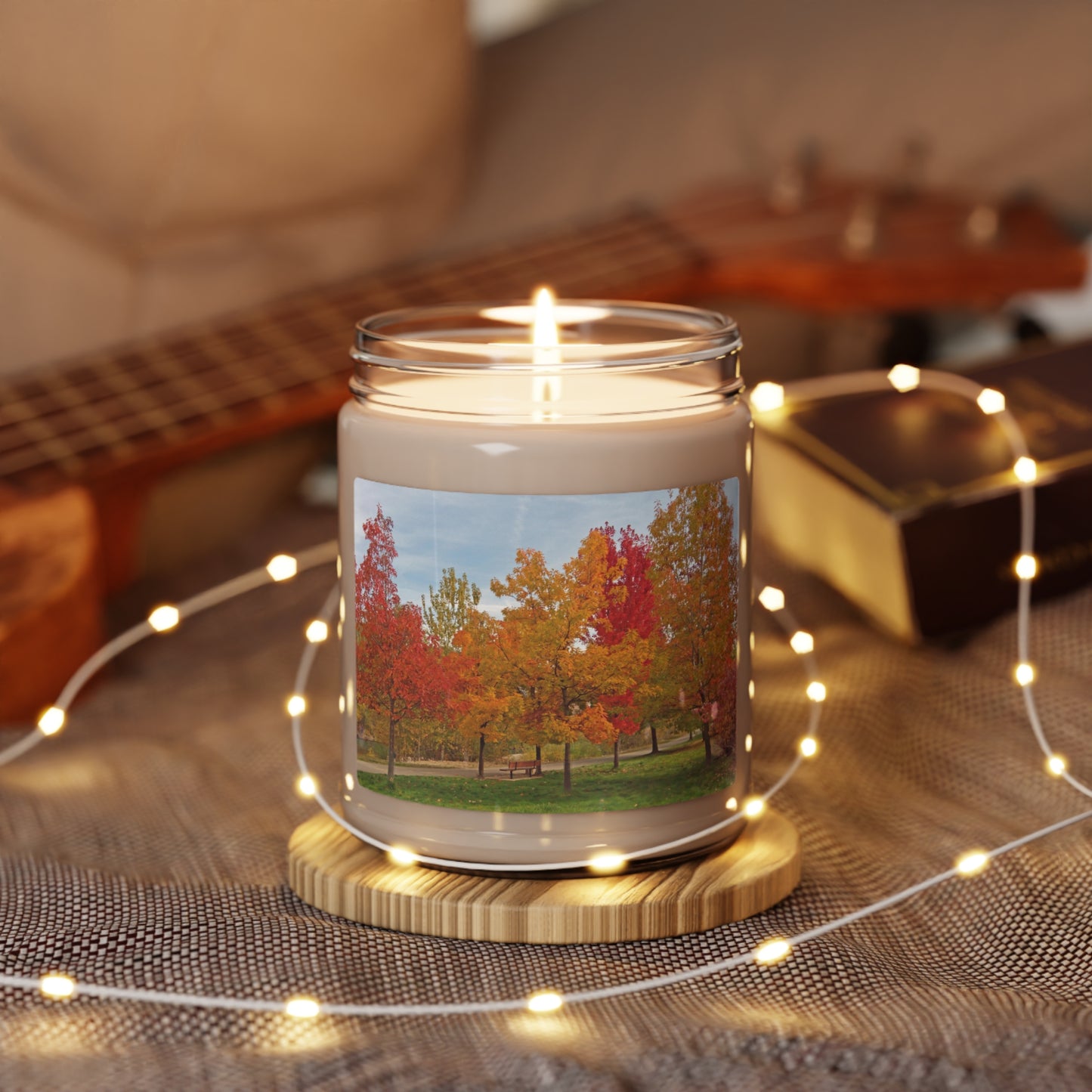 Autumn Serenity Scented Soy Candle, 9oz