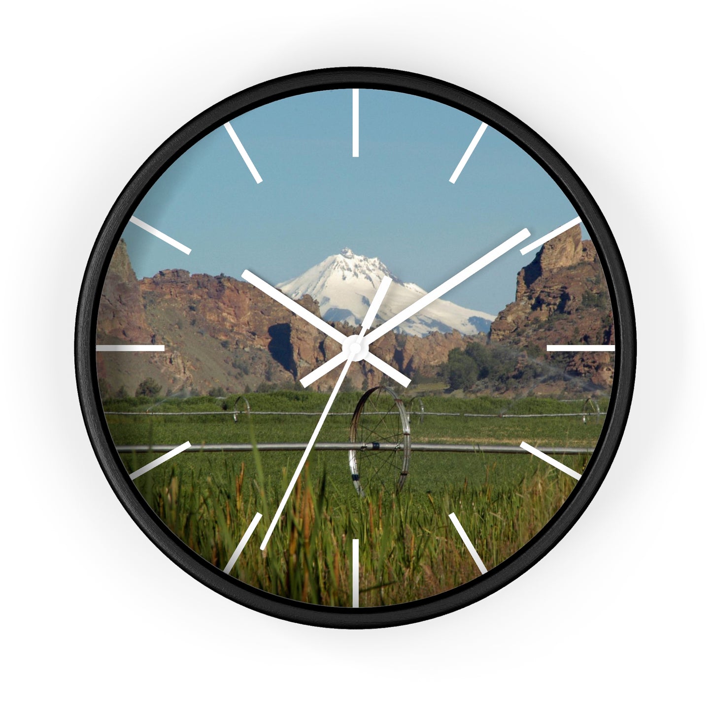 Mountain & Rocky Cliffs Wall Clock
